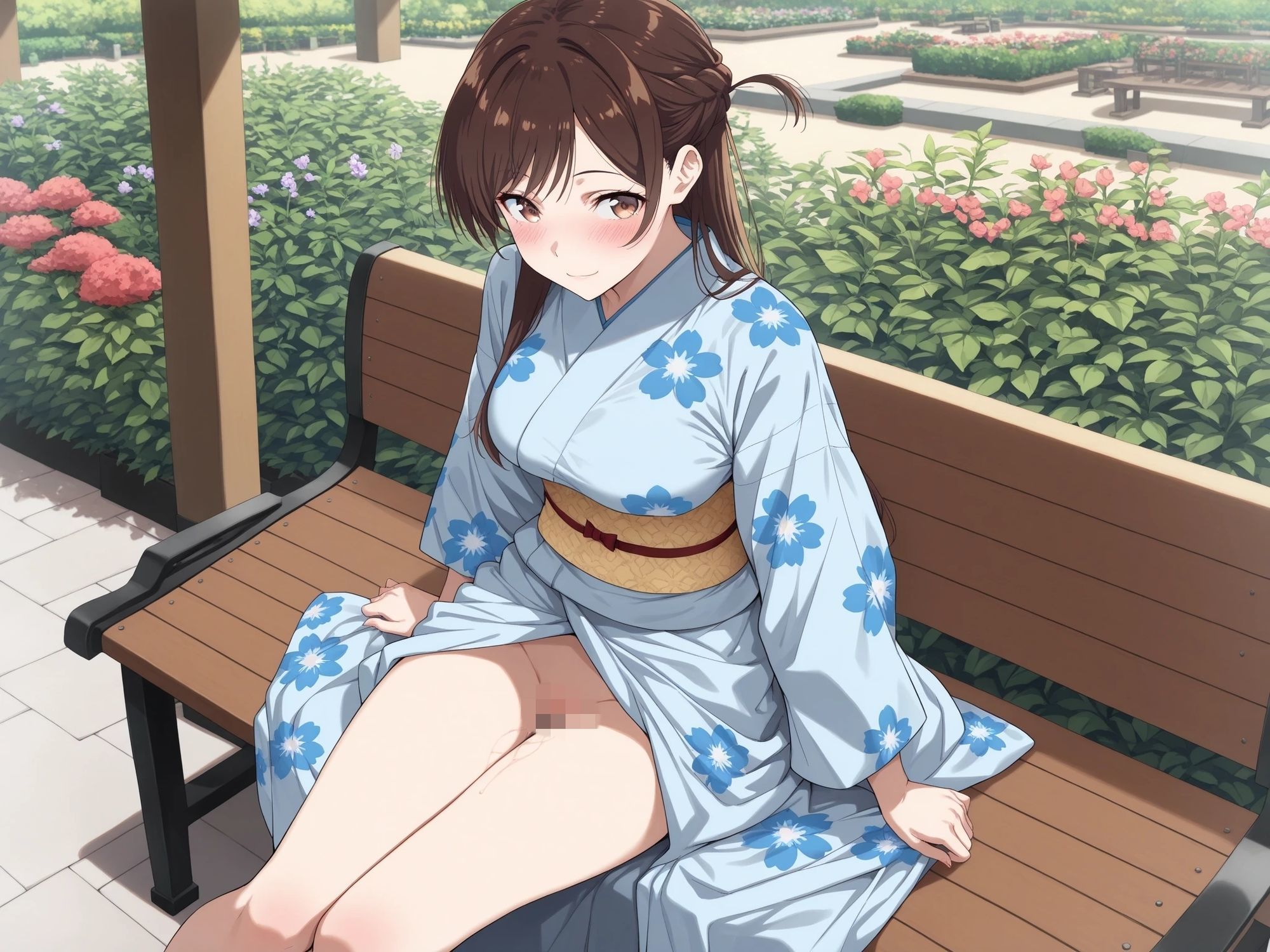 AIイラストCG集127  彼〇お借りします  水〇千鶴 - サンプル画像 7