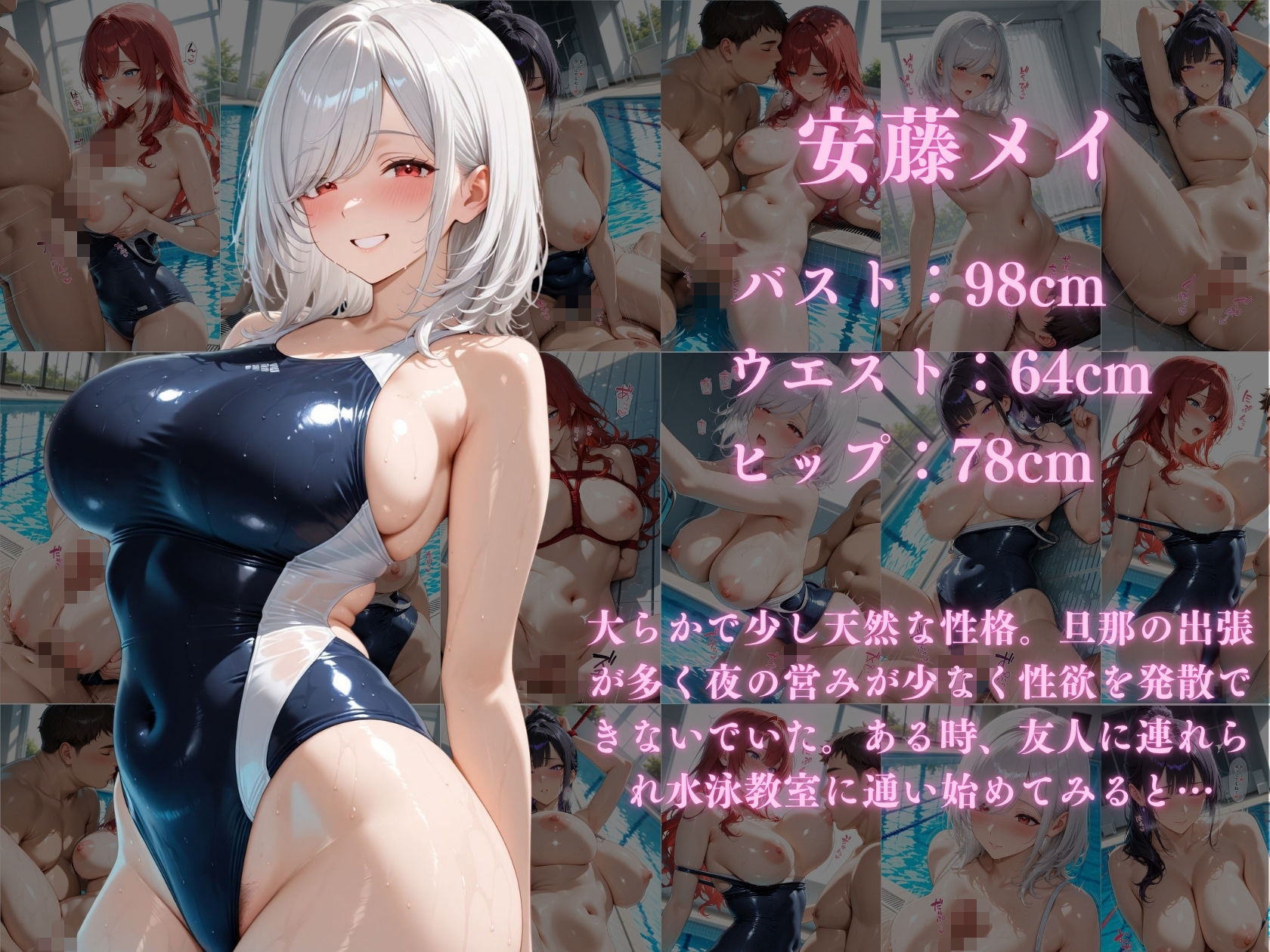 三種の人妻 NTR - サンプル画像 9