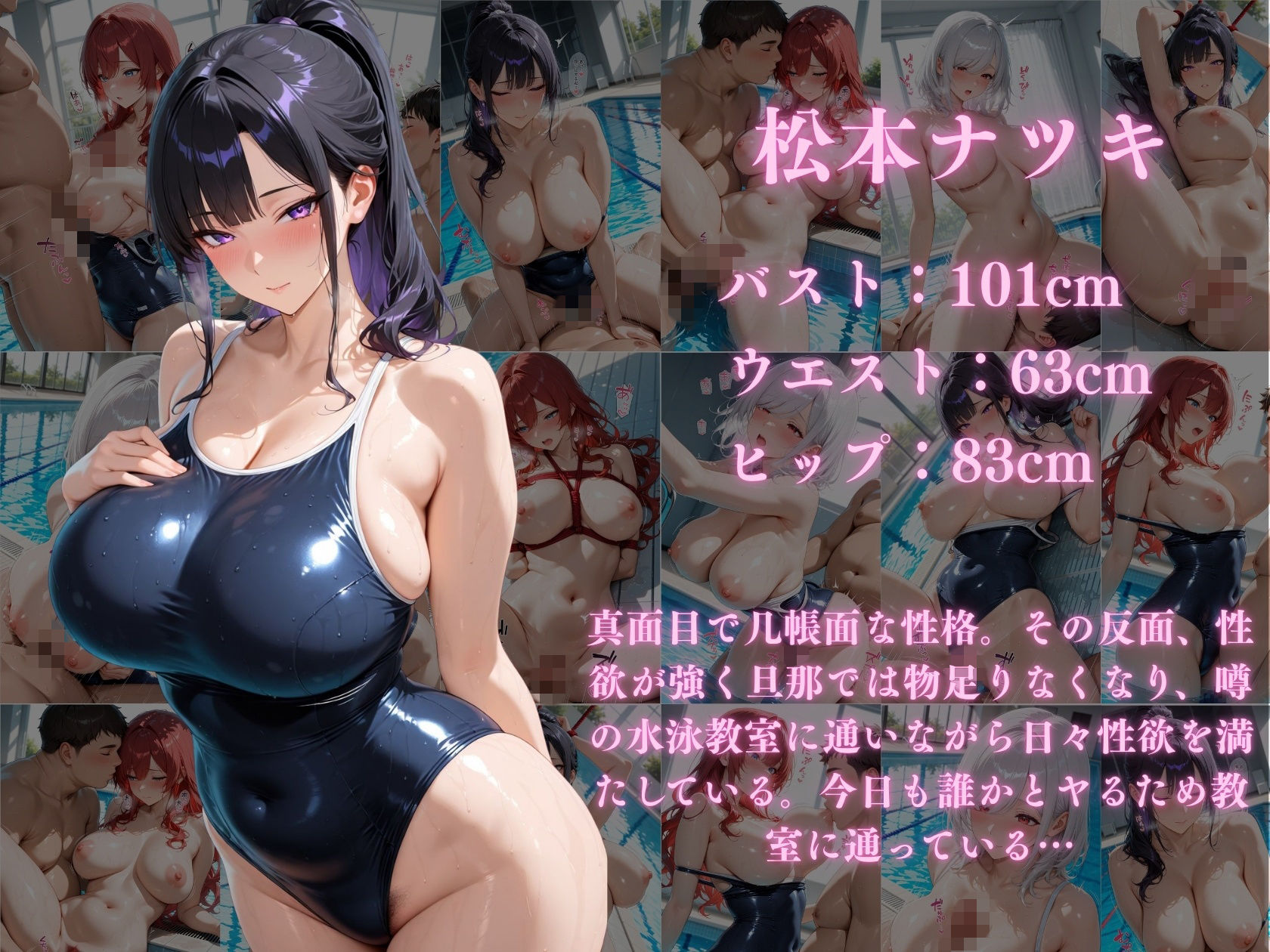 三種の人妻 NTR - サンプル画像 10