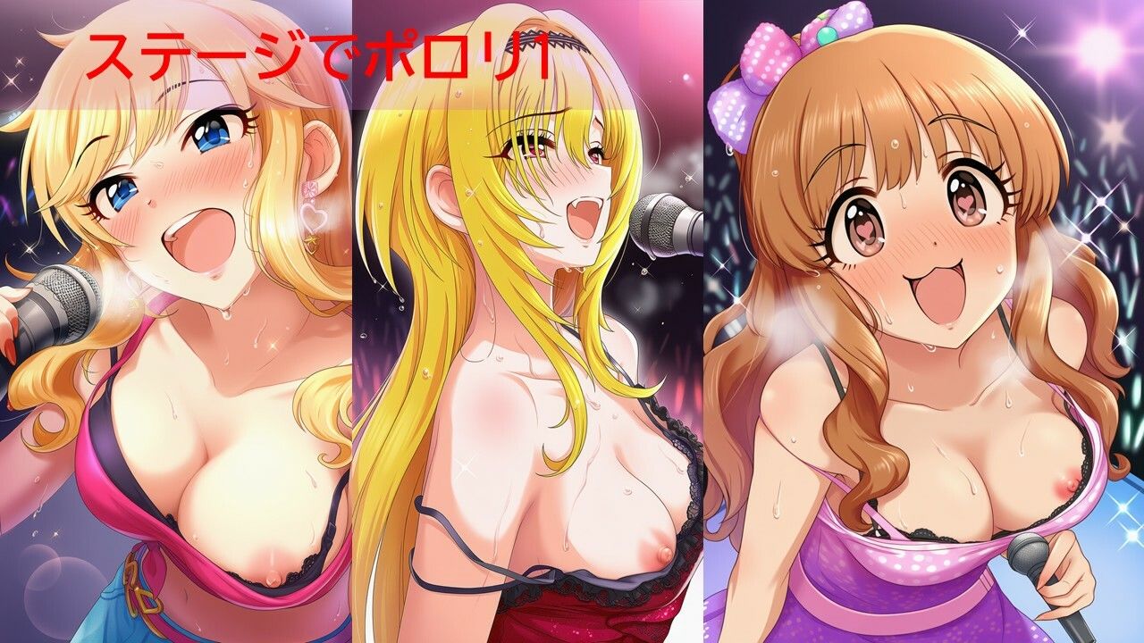 デ◯マスアイドルポロリハプニング3 - サンプル画像 2