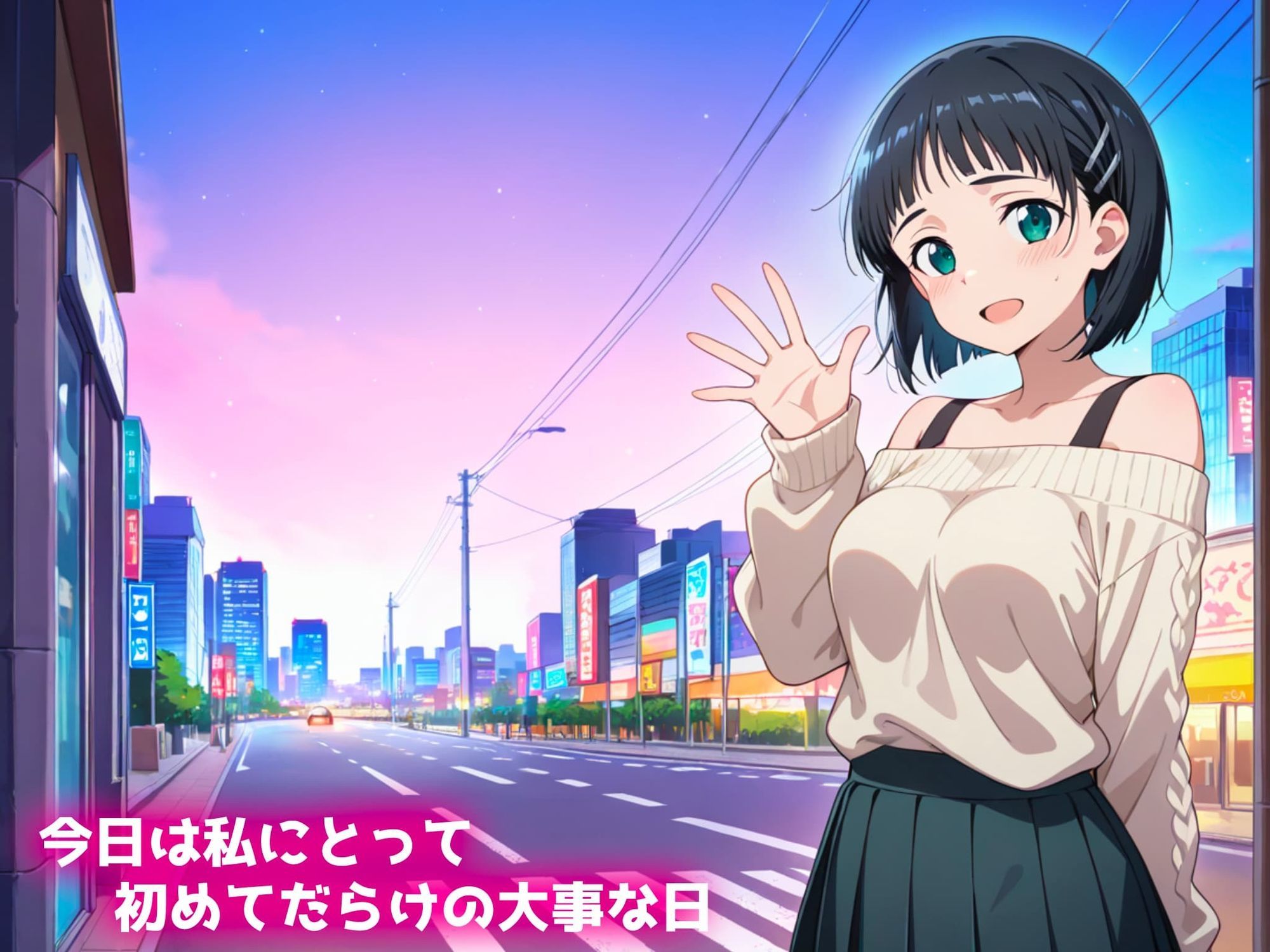 パパ活ヒロイン〜桐ヶ谷直葉編〜 - サンプル画像 1