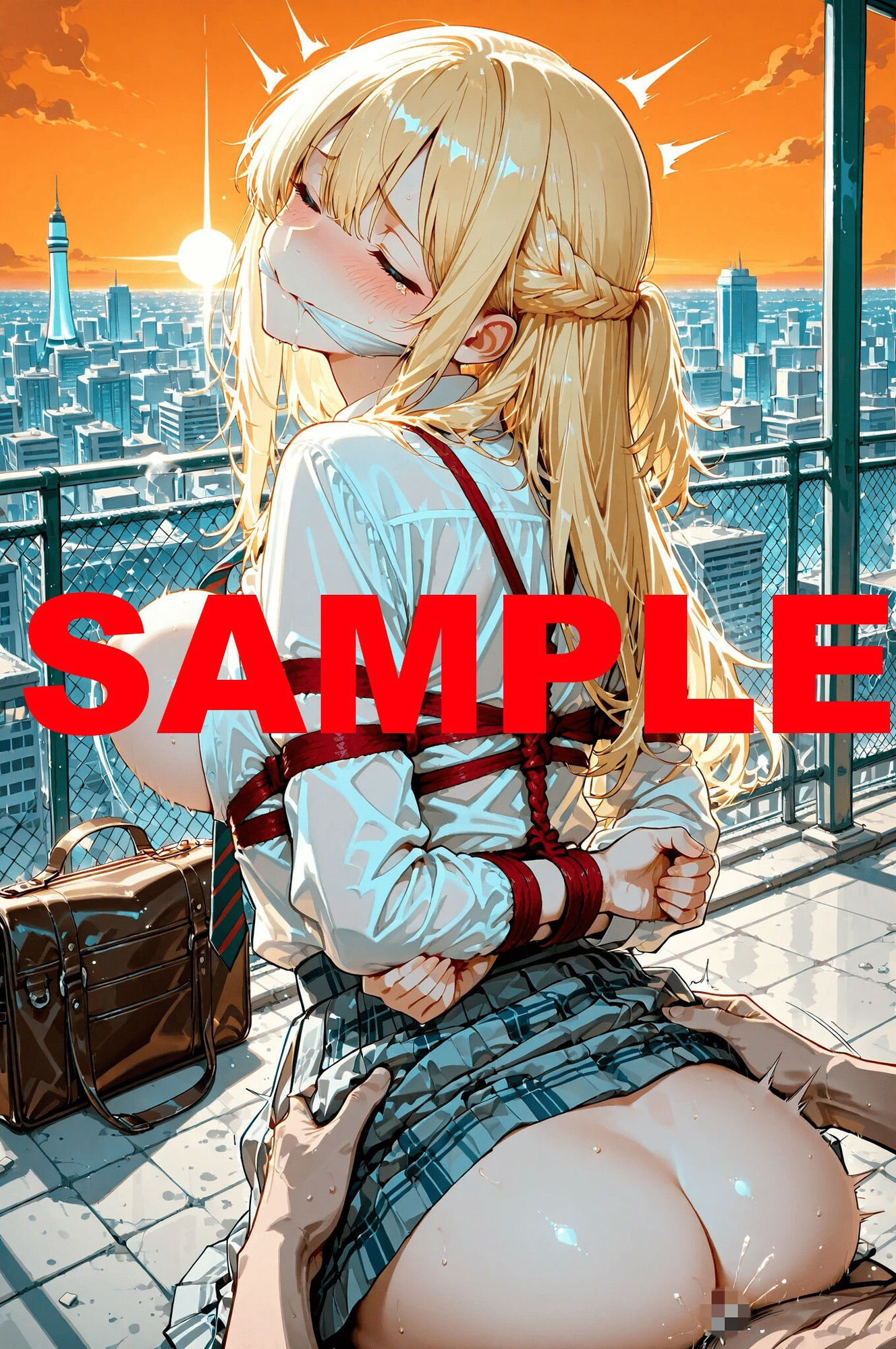 汚されるほどに、彼女は美しく、淫らに輝く - サンプル画像 6