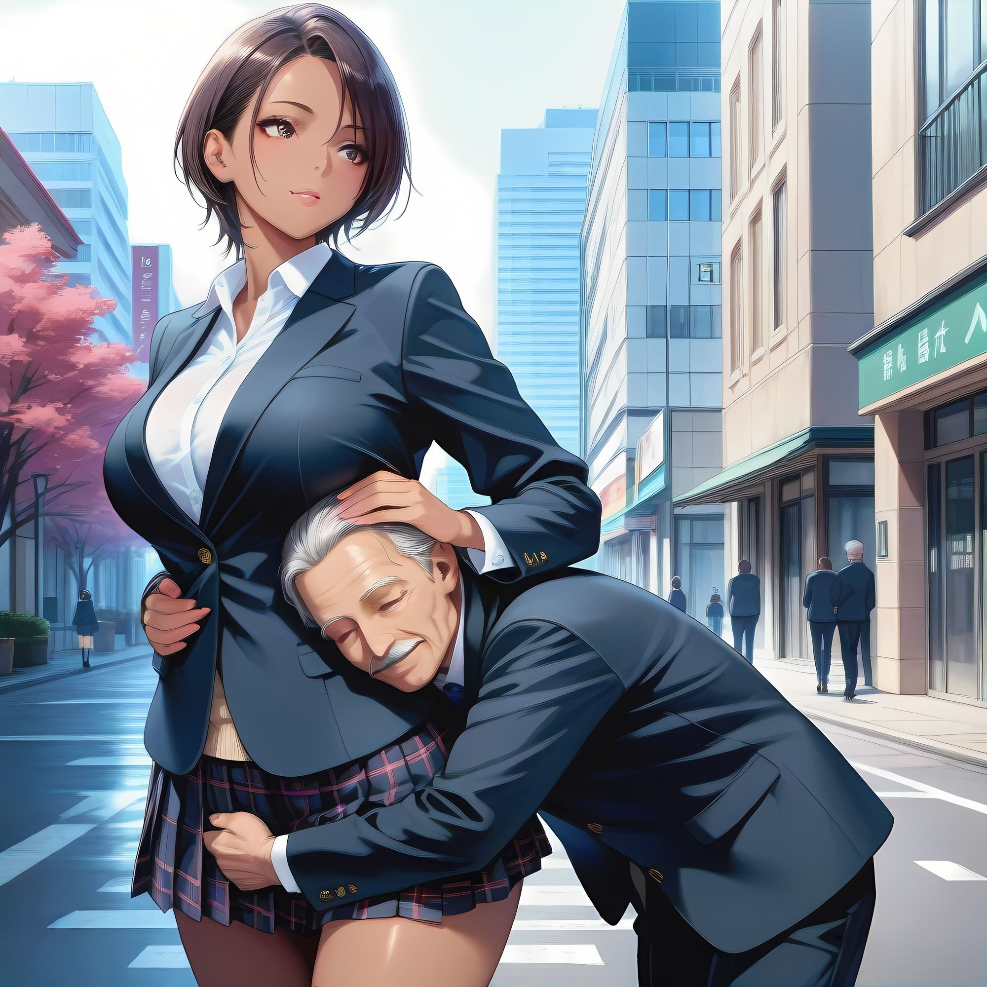 AIイラストストーリー『限りなく透明に近い老人』 - サンプル画像 7