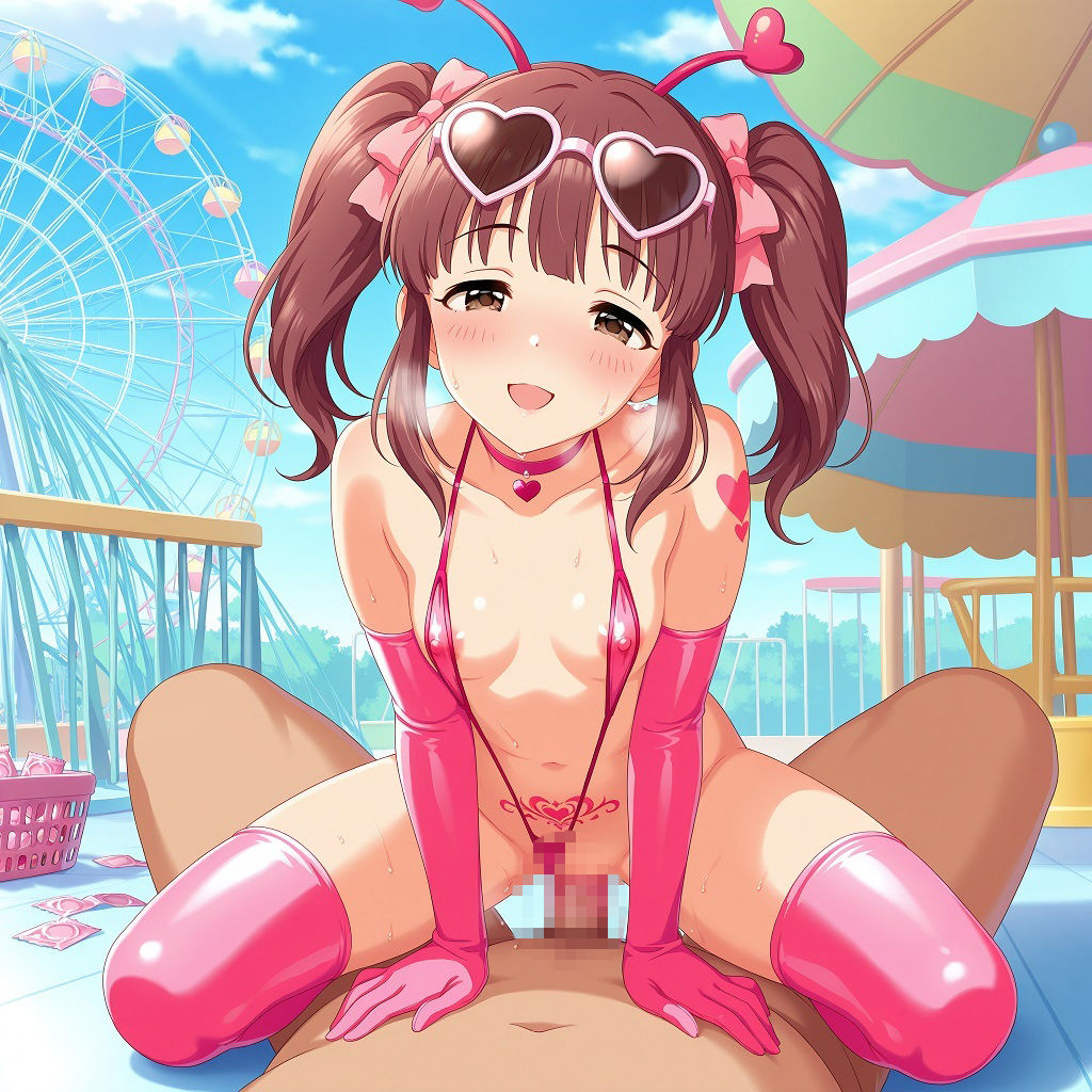 常識改変された世界で職業体験をするアイドル 緒方智〇里編 - サンプル画像 8