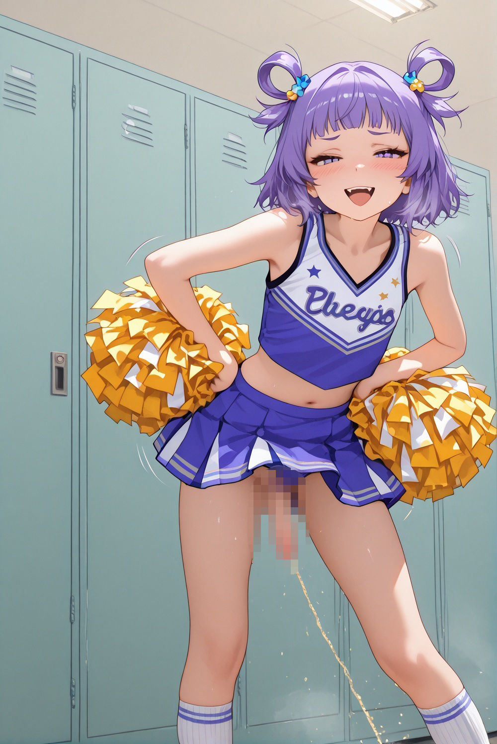 フレー（はーと）フレー（はーと）男しっ娘チアリーディング！ - サンプル画像 2