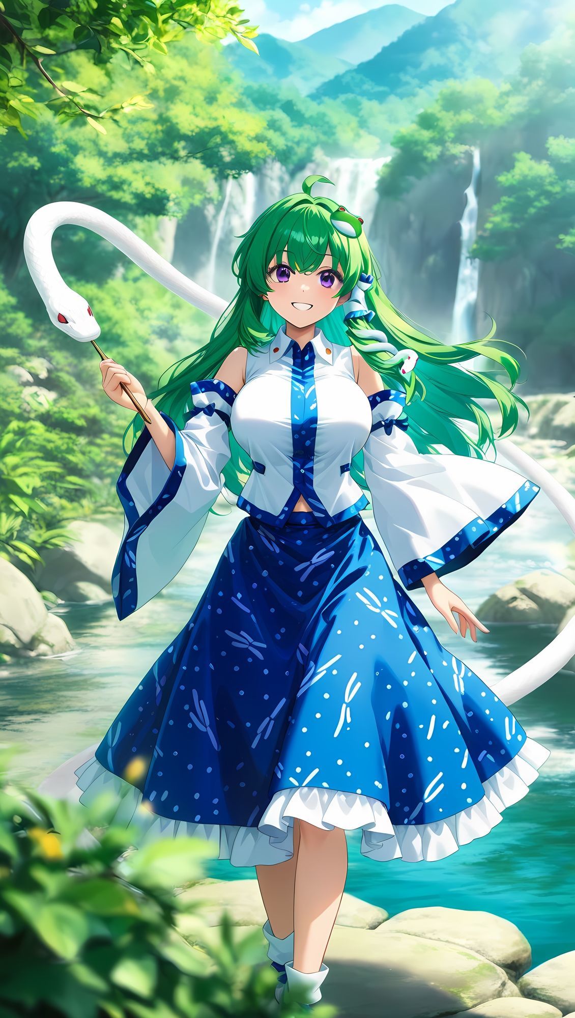 東方Project 東風谷早苗 - サンプル画像 1