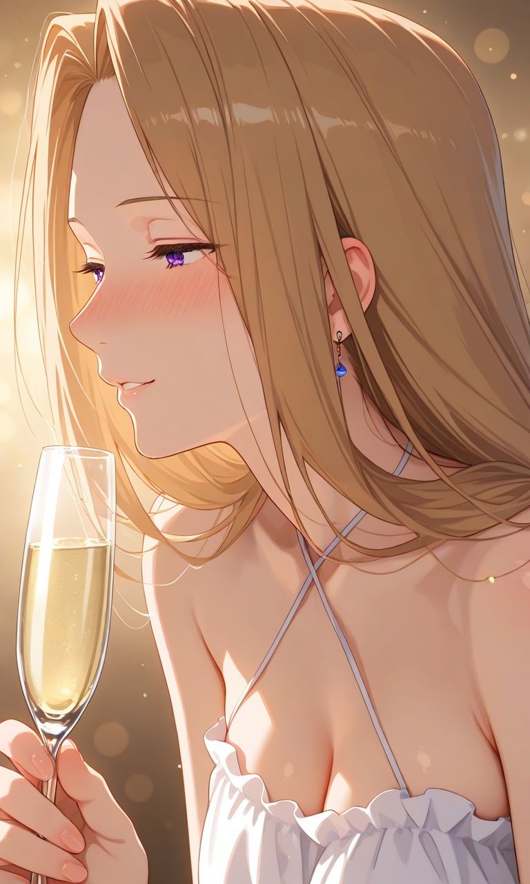 お姉さん魔法使いとの祝賀会 - サンプル画像 2