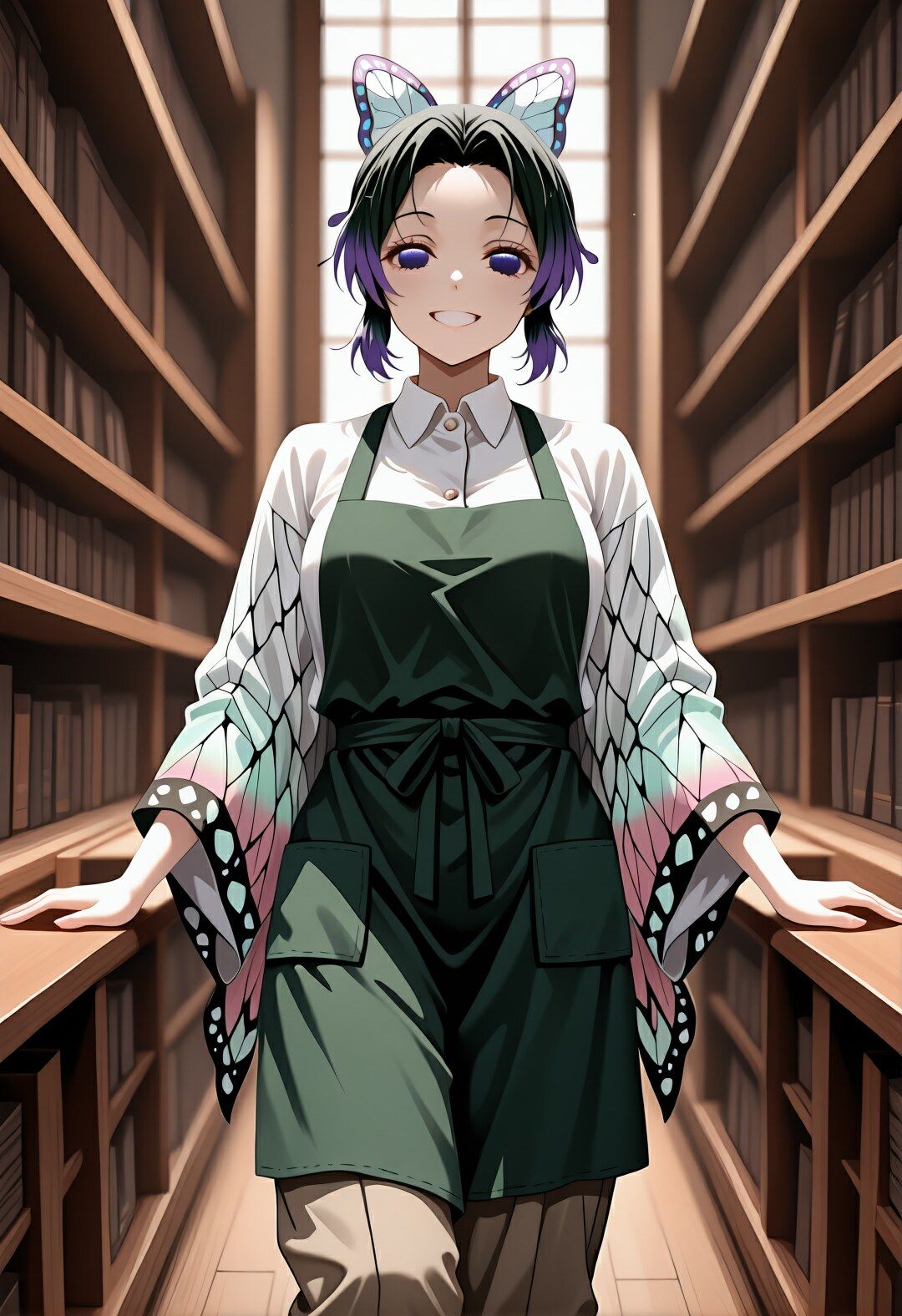 蟲の呼吸崩壊 優美な微笑、穢れる肉体。 - サンプル画像 1