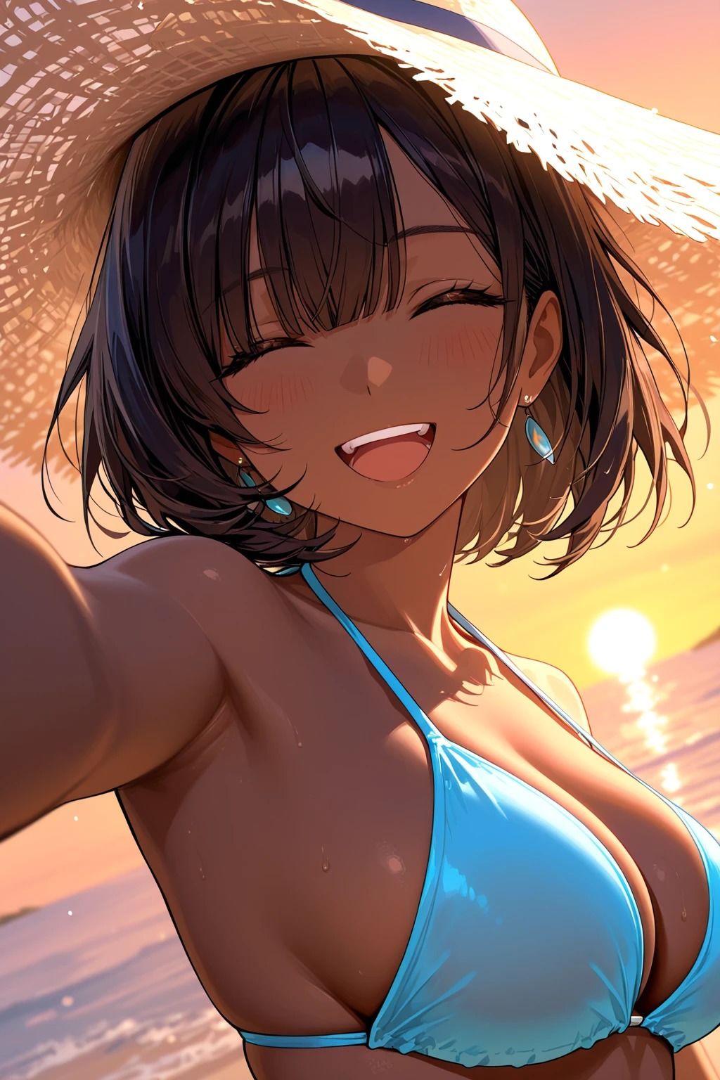 南国での出会い  Meetings in the tropics - サンプル画像 1