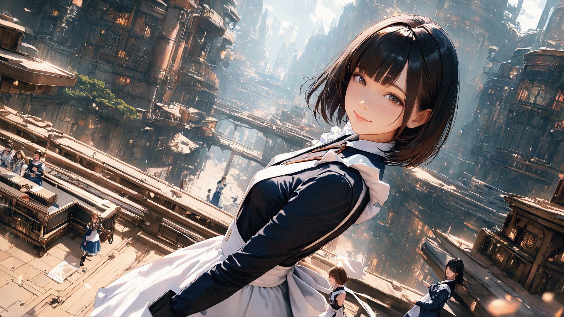 世紀末蠕虫討伐録 ― 堕ちゆくメイドたち - サンプル画像 3