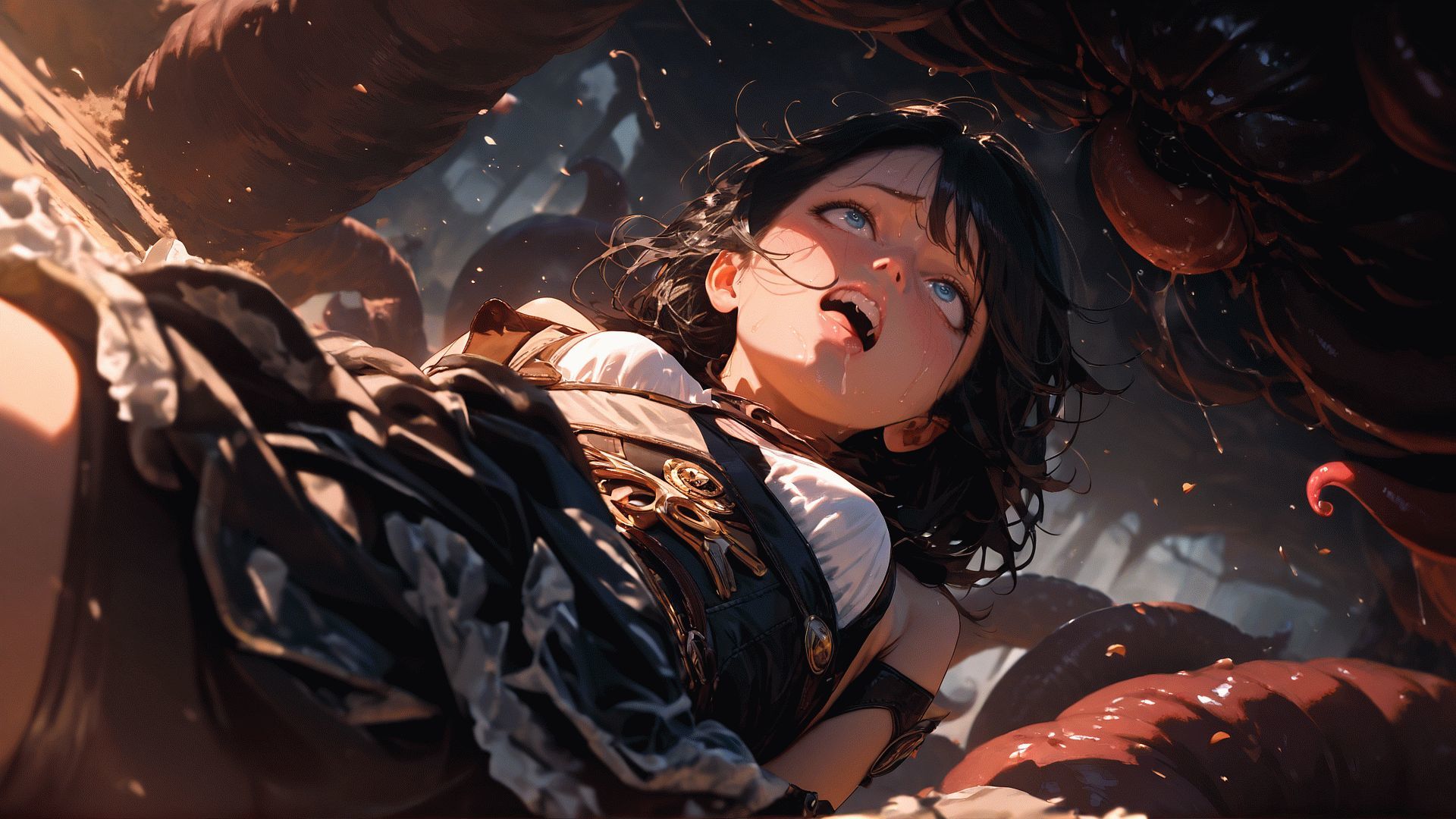 世紀末蠕虫討伐録 ― 堕ちゆくメイドたち - サンプル画像 5