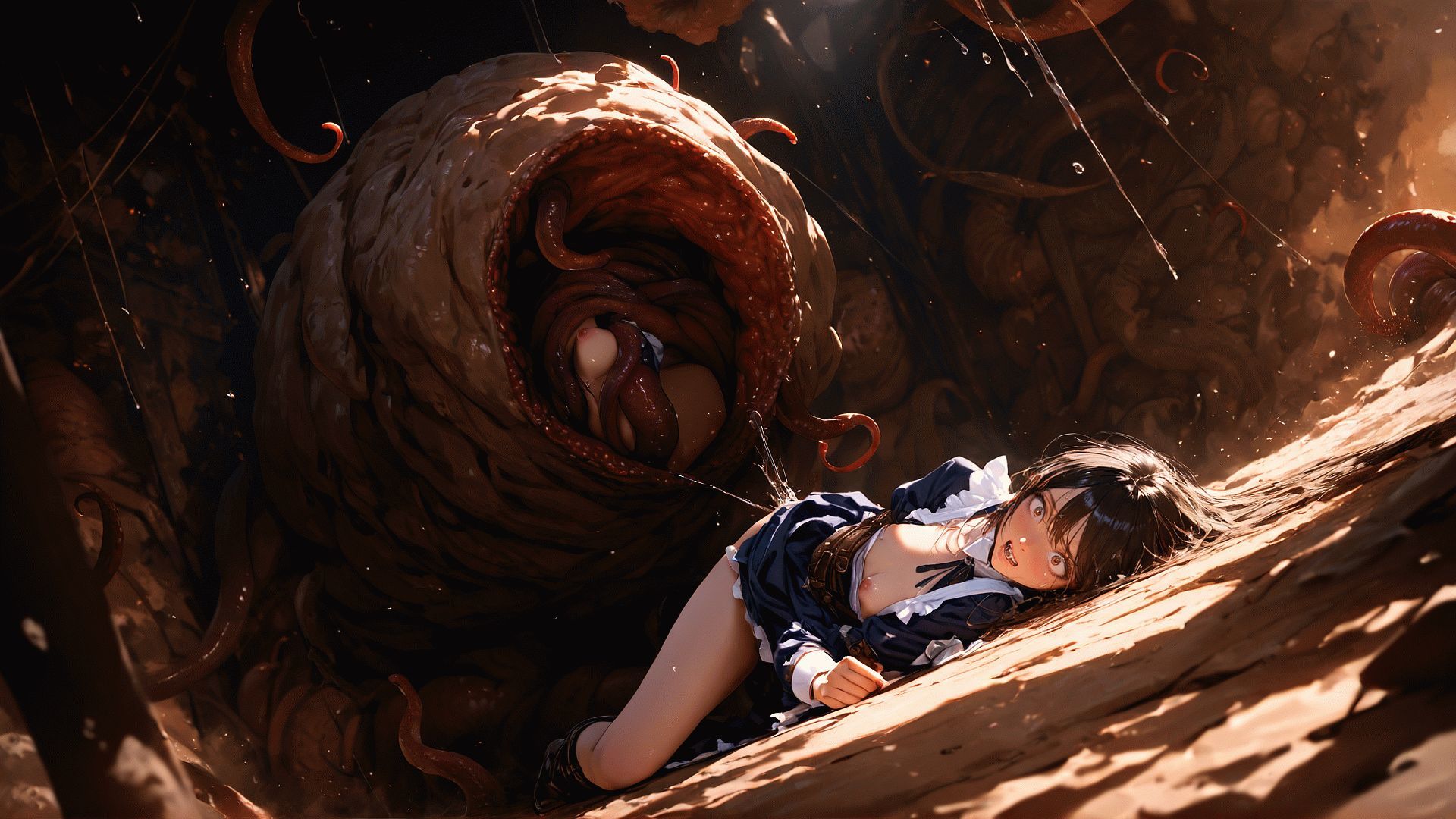 世紀末蠕虫討伐録 ― 堕ちゆくメイドたち - サンプル画像 10