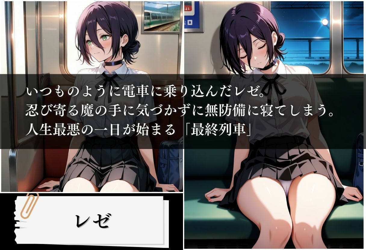 最終列車 痴●妊娠 〜レゼ編〜 - サンプル画像 1