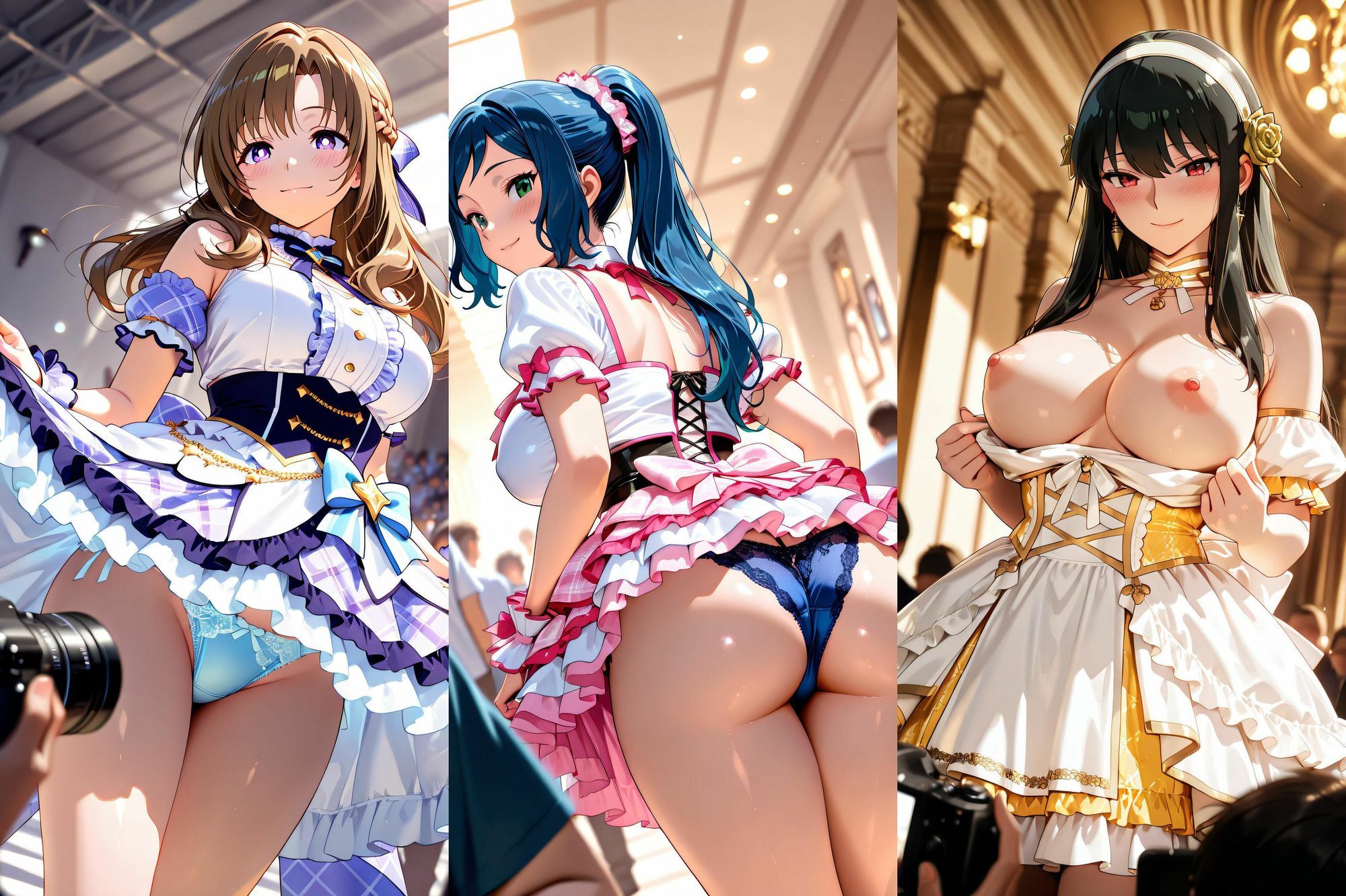 人妻アイドルの絶頂中出しライブ2 - サンプル画像 2