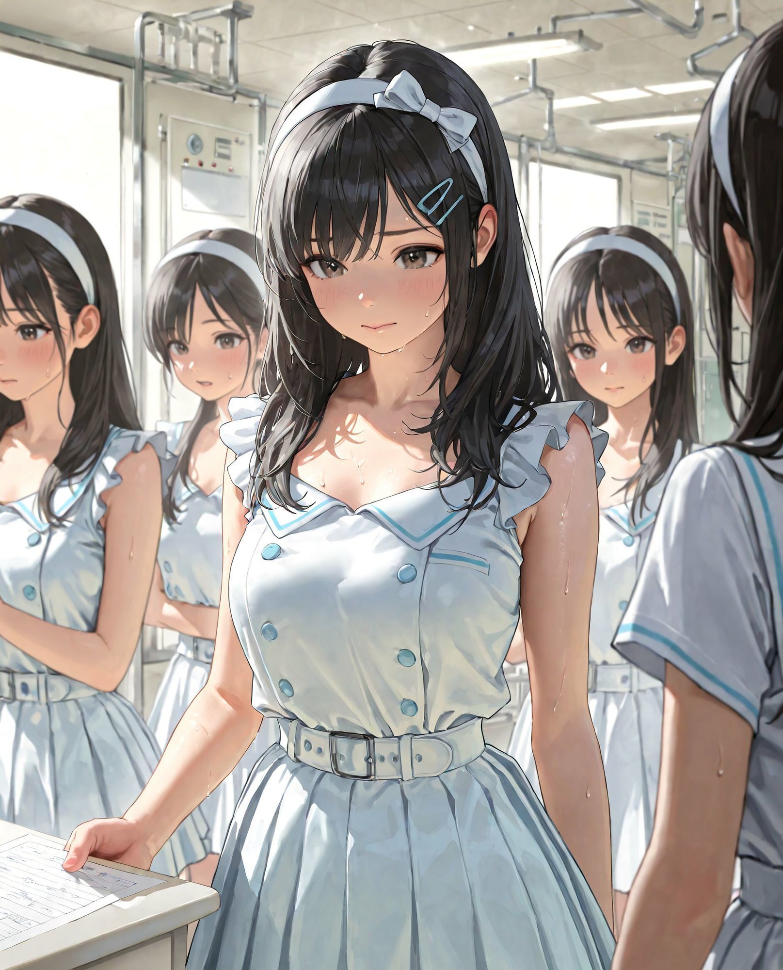 【496枚】アイドルたちの特殊な検診 - サンプル画像 1