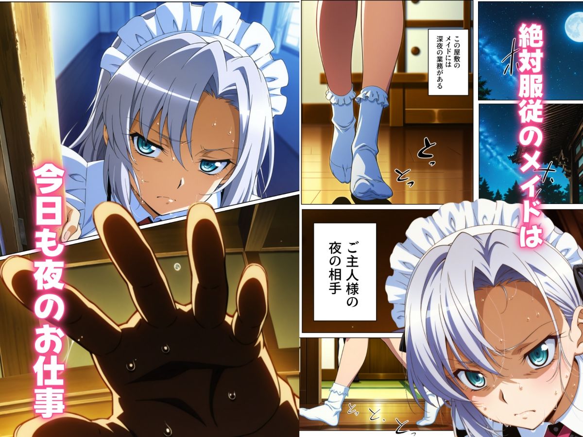 やりすて Vol.12  〜軽蔑メイドと一晩中経血プレイ〜 - サンプル画像 1