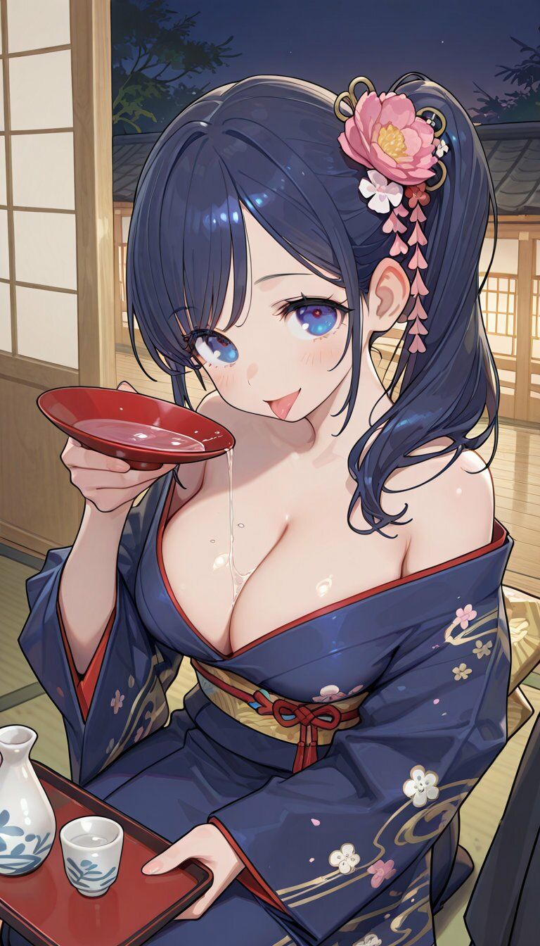 巨乳眼鏡くノ一潜入 甘く蕩ける夜の奪還任務 - サンプル画像 5