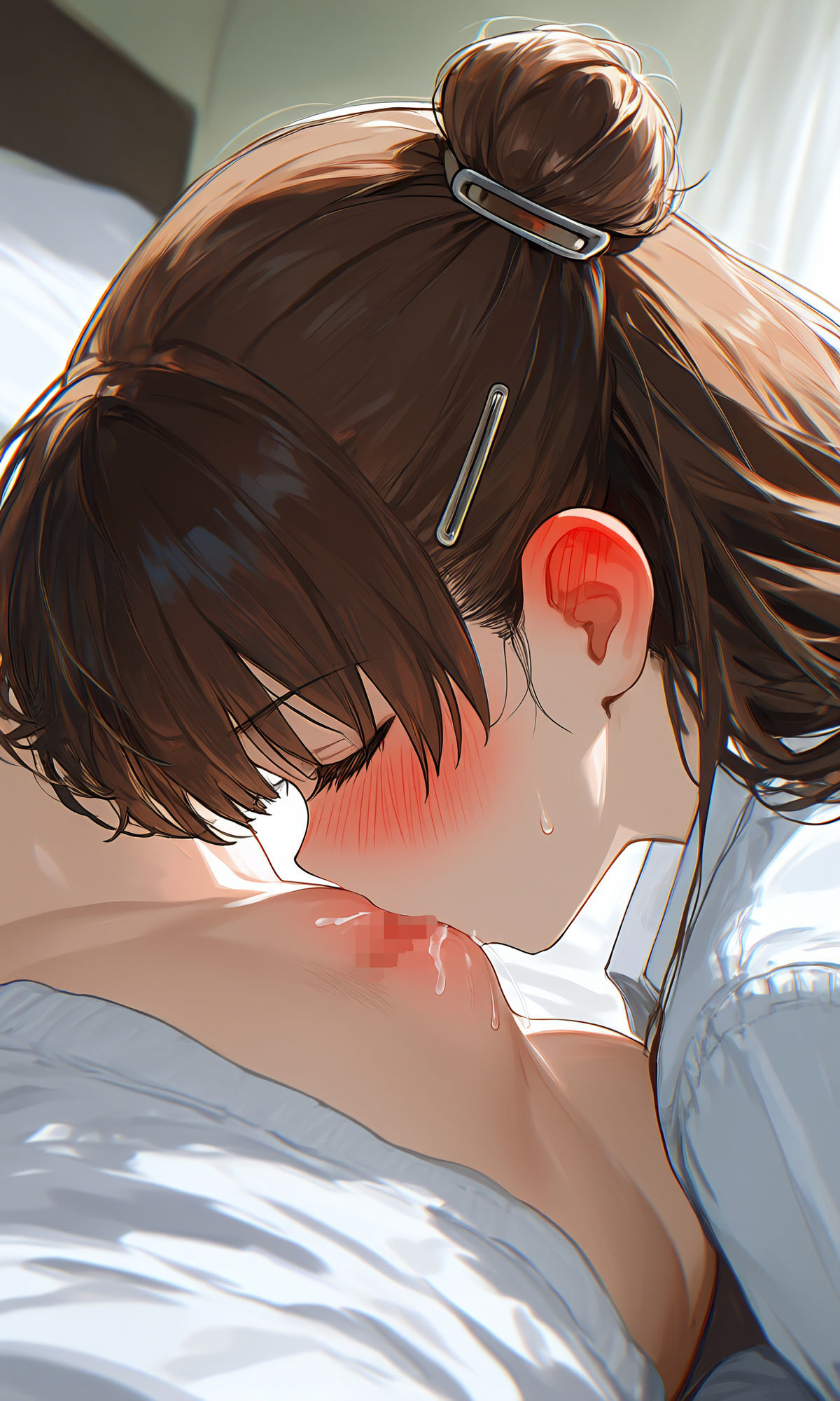 【百合】【クンニ】至近距離で味わい尽くす - サンプル画像 6