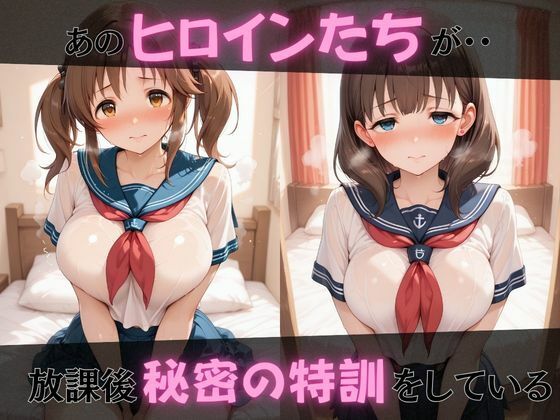 【デ●マス】放課後ヒロインズ安部●々/十時●梨/佐久間●ゆ編 - サンプル画像 1