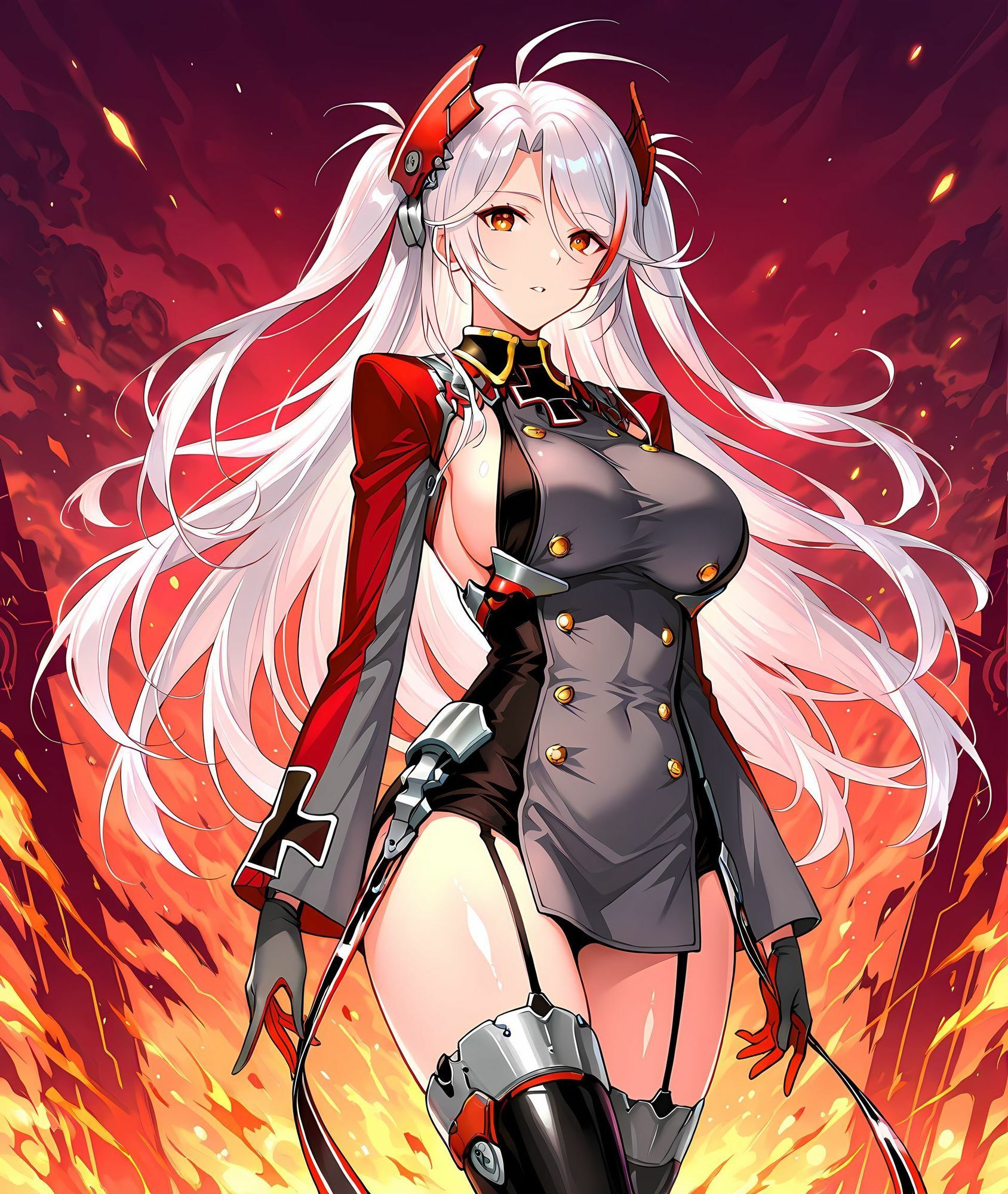 オイゲン洗脳機械姦・悪堕ち孕ませ - サンプル画像 2