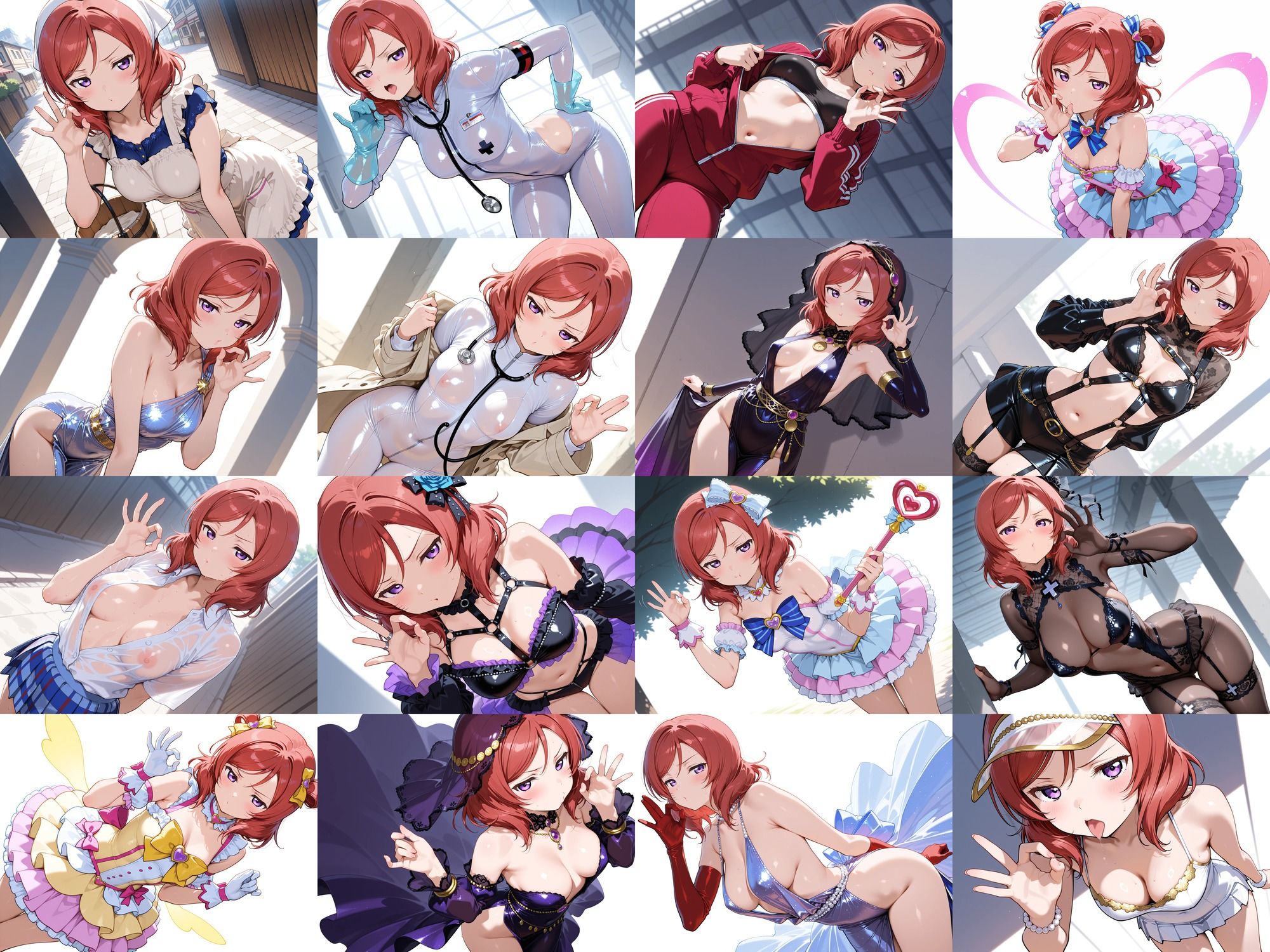スクールアイドルフェラ素振り ●’s - サンプル画像 7
