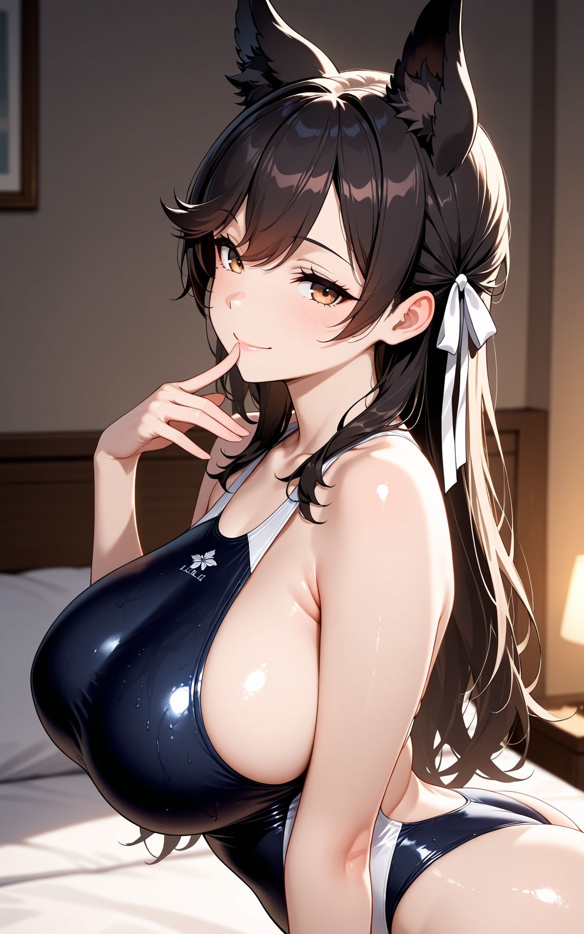 競泳水着部 愛◯編 - サンプル画像 1