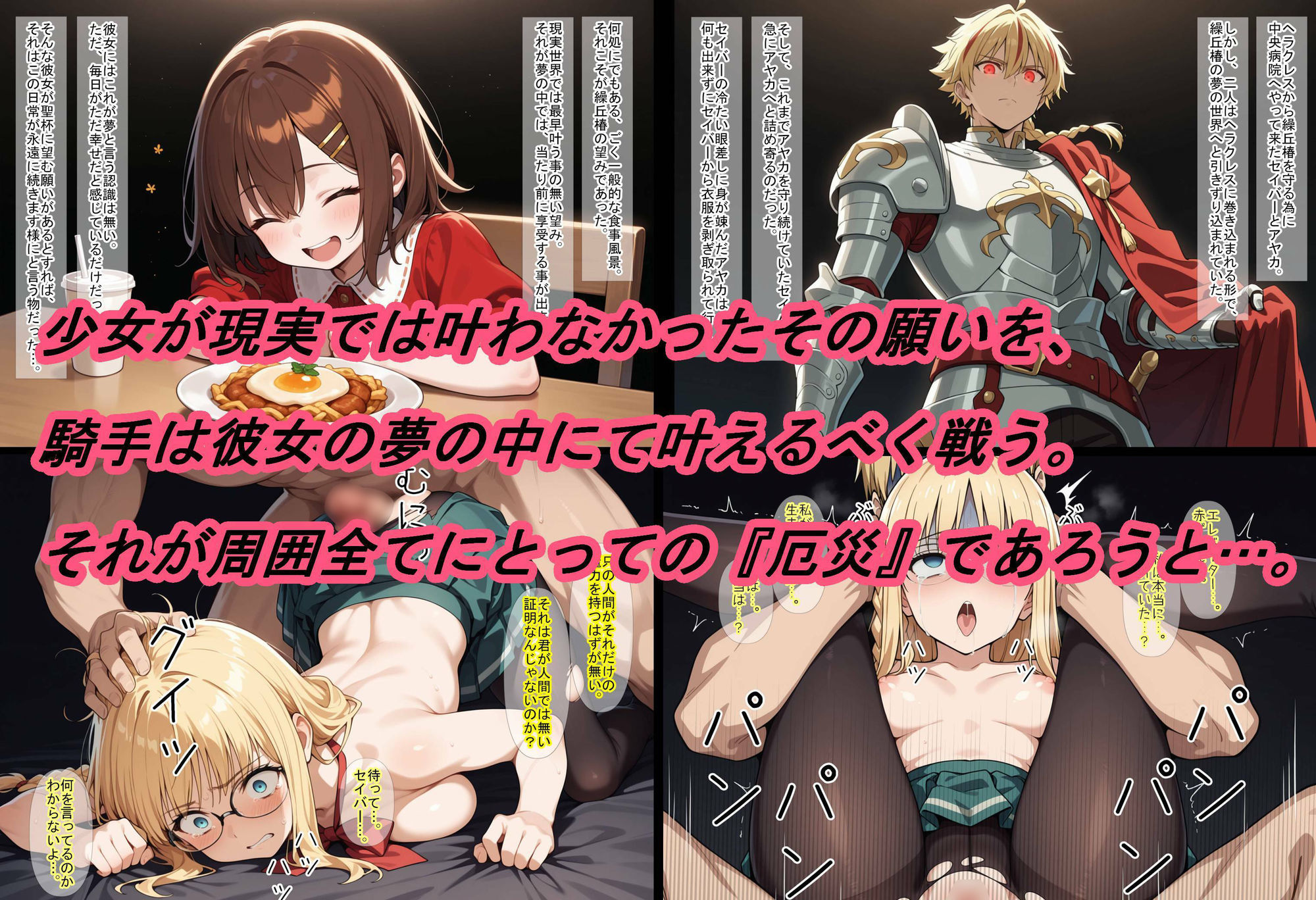 【F〇te/strange_F〇ke】死と泥の聖杯〜悪夢に沈むスノーフィールド〜 - サンプル画像 5