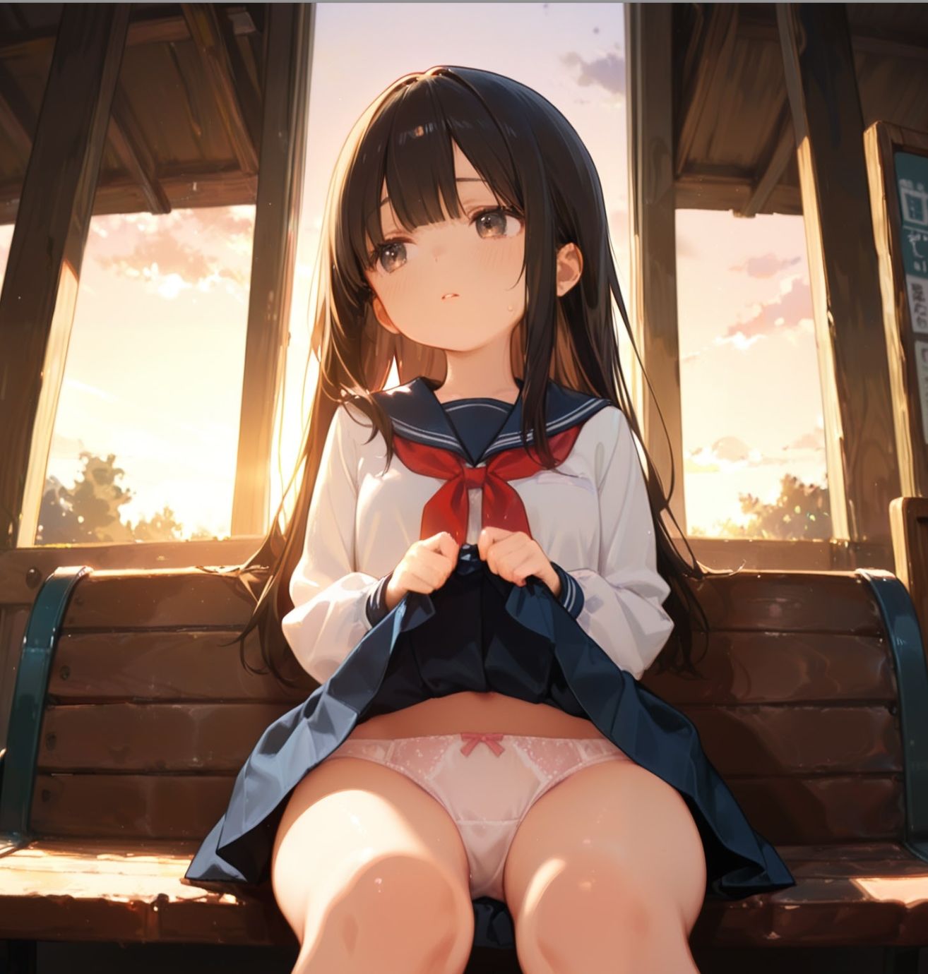 灯里町の途中〜素直になれない幼馴染、無自覚な献身、琥珀色の奉仕〜 - サンプル画像 8