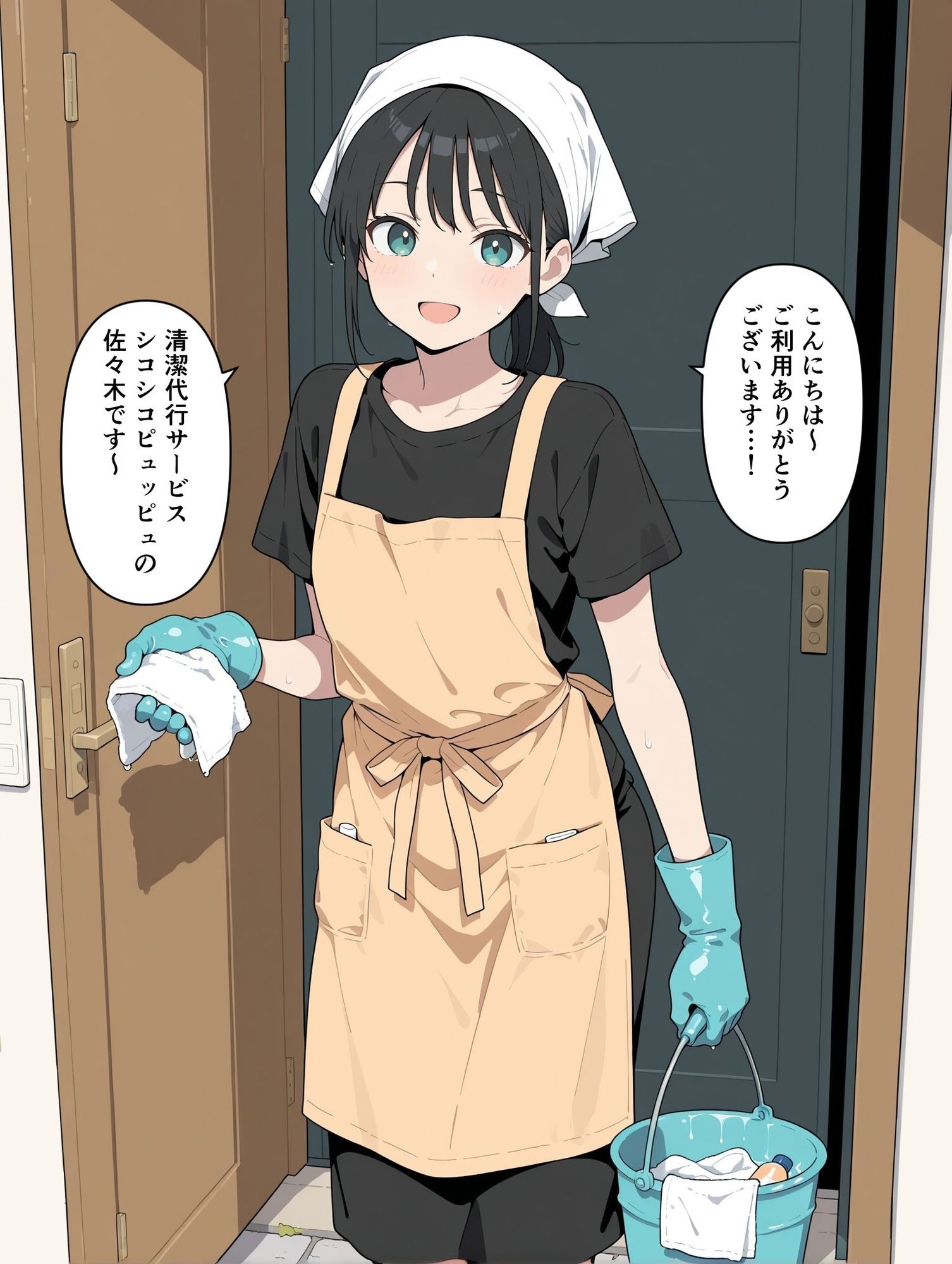 おちんちん清掃業者 - サンプル画像 1