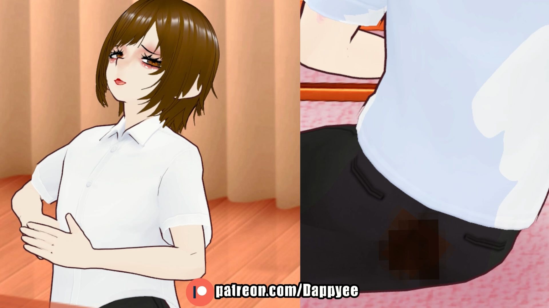 おならを認めない彼女...【脱糞奮闘記】/ English Subtitles - サンプル画像 6