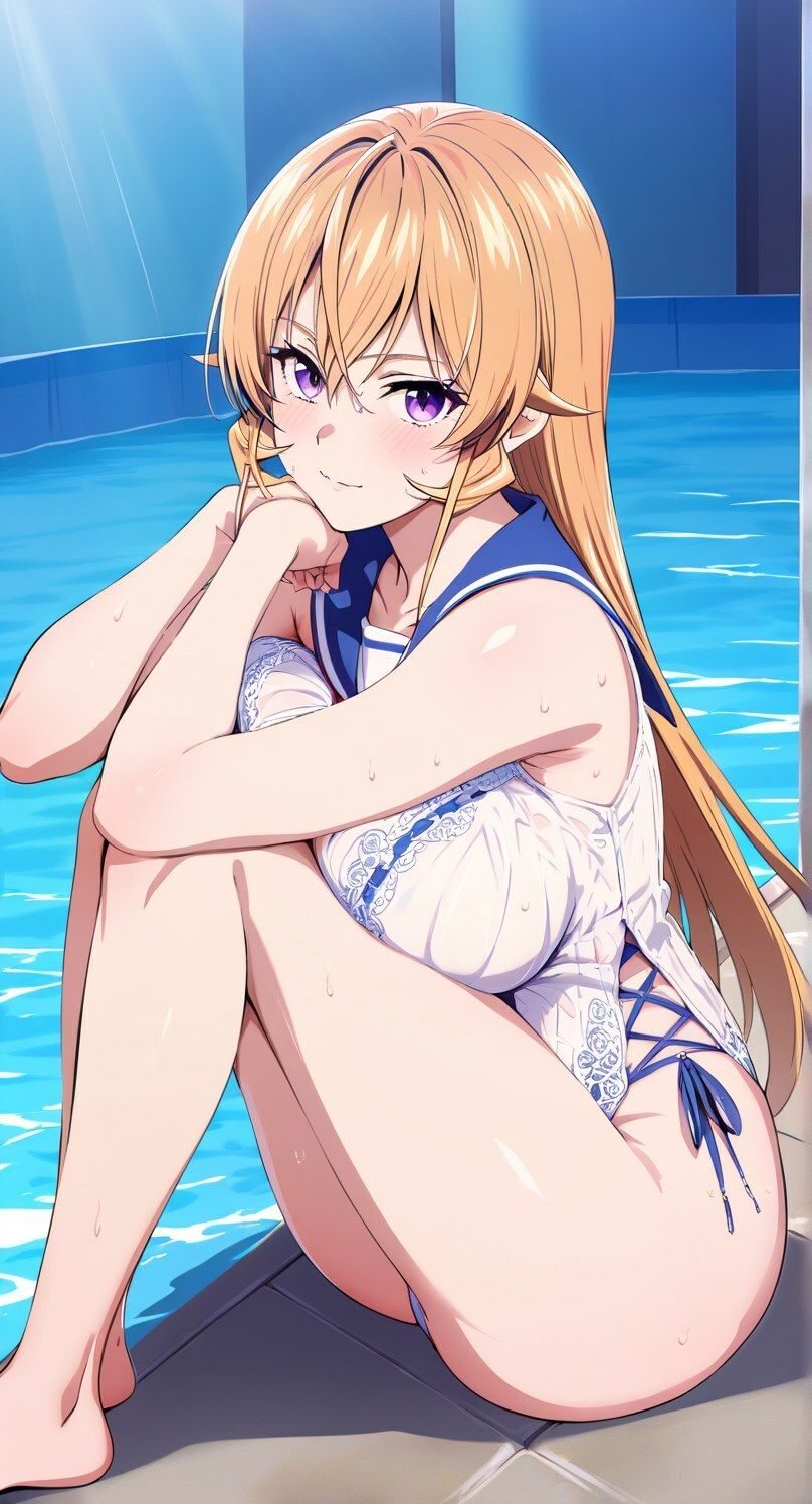 薙切えりなと制服コレクション - サンプル画像 5