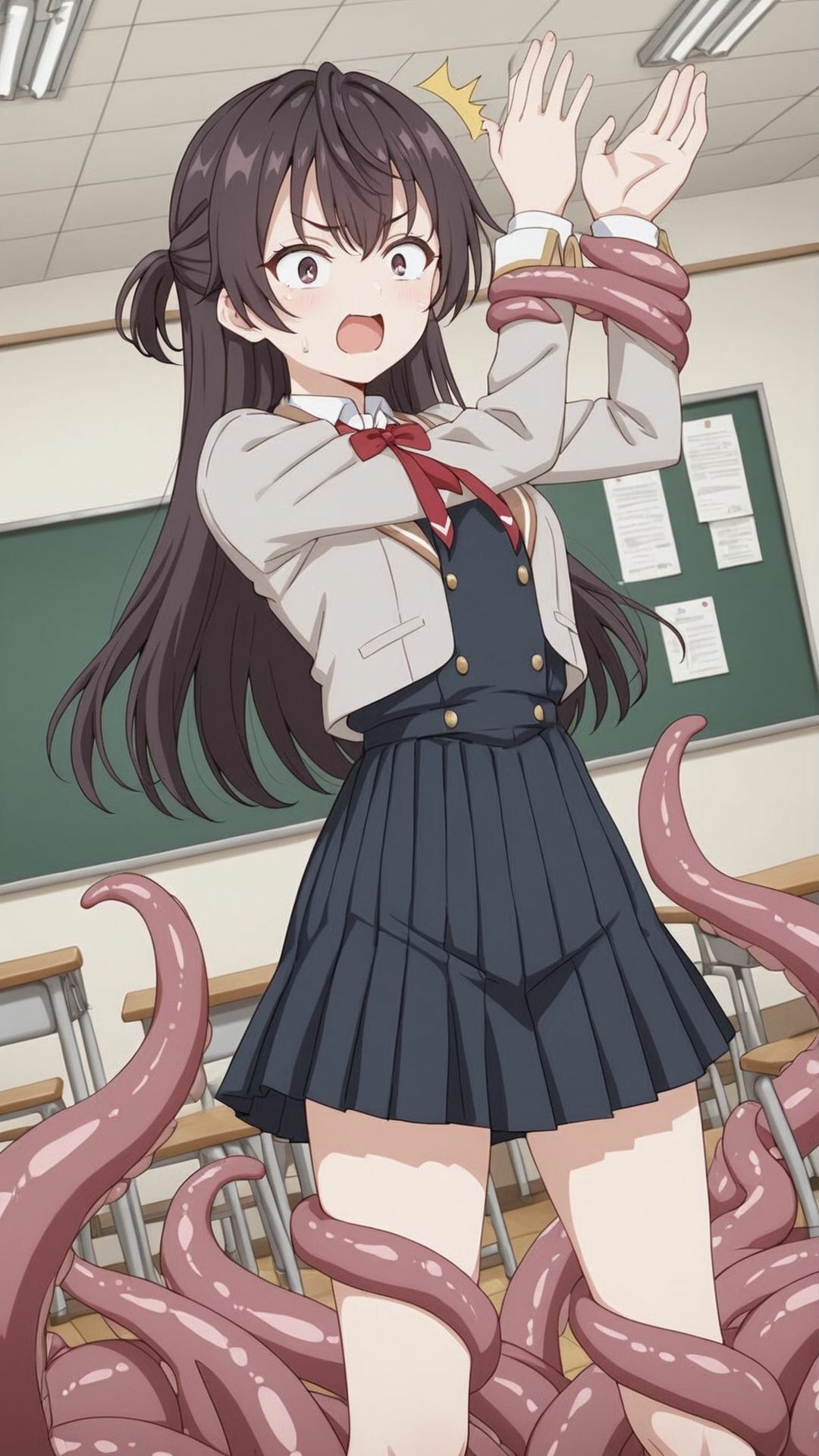 触手 ヒロイン 周〇有〇 - サンプル画像 2