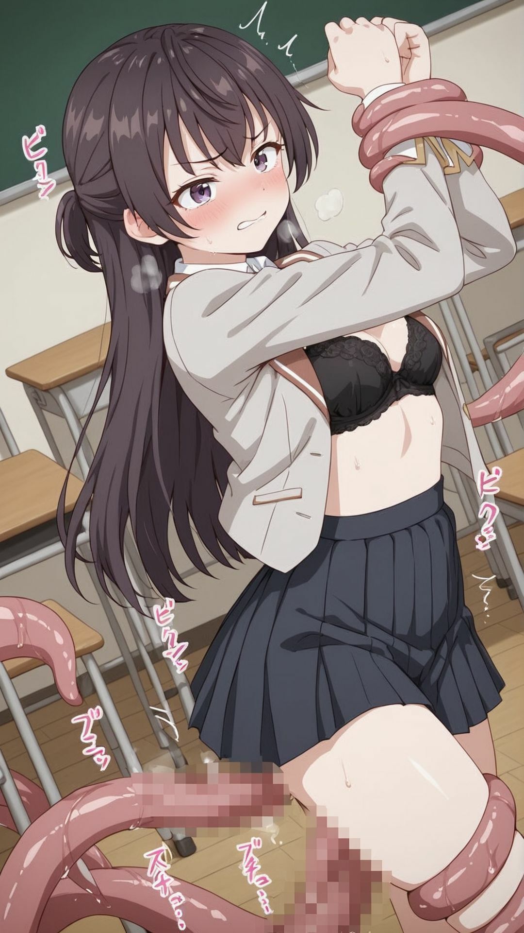 触手 ヒロイン 周〇有〇 - サンプル画像 4