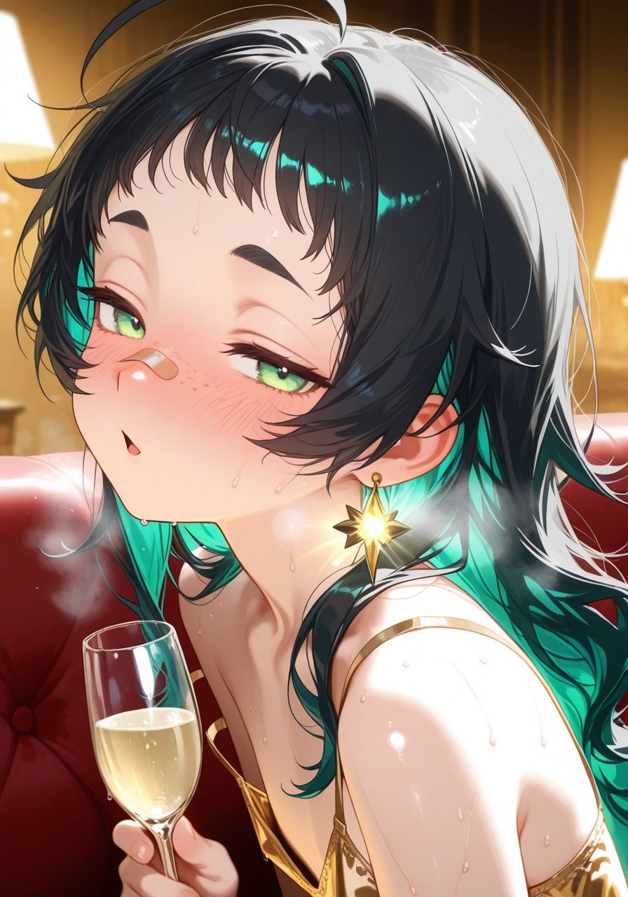 ＜＜3作目＞＞キャバ嬢男の娘ちゃんの離席中ひとりえっち！＃3 - サンプル画像 1