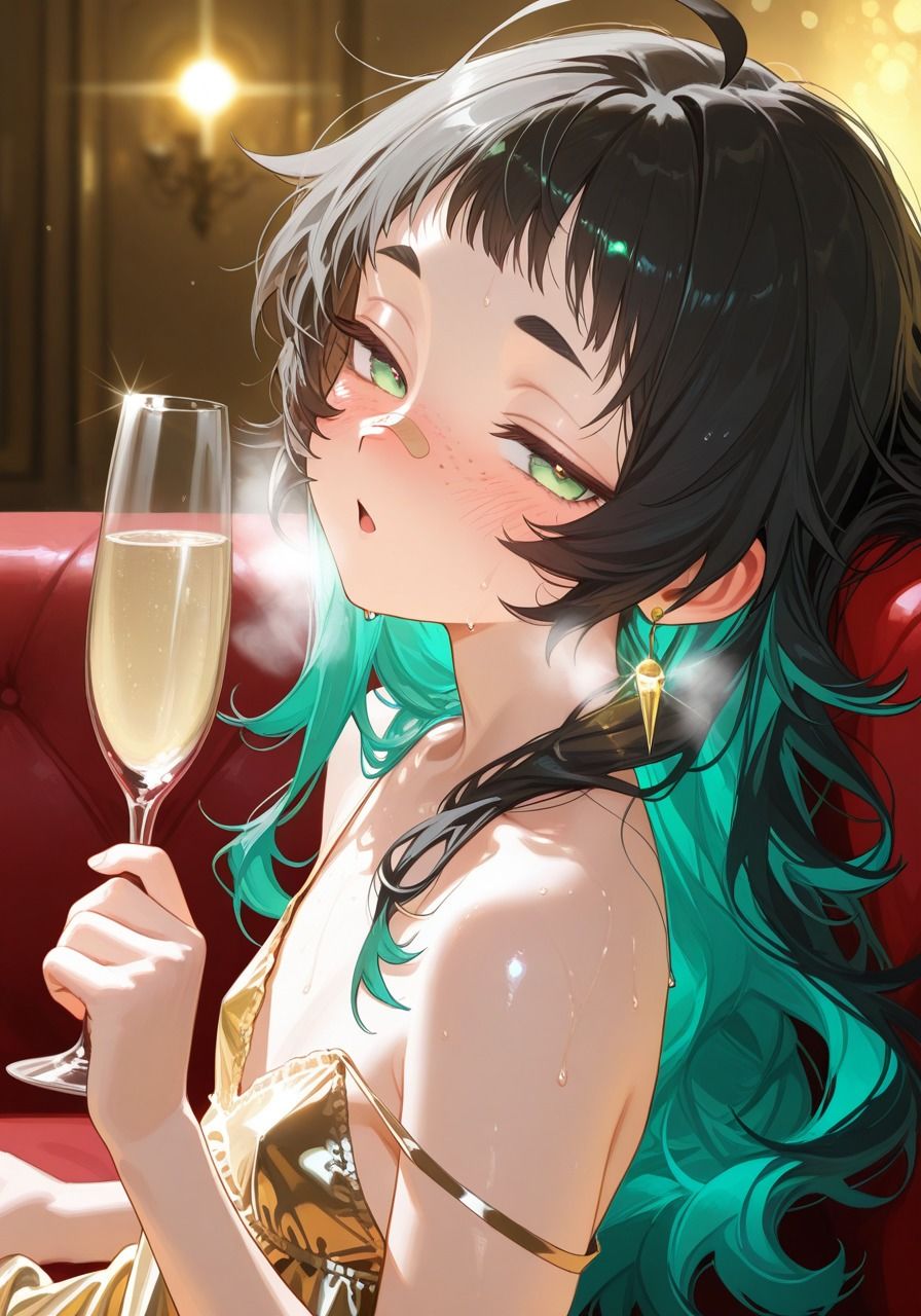 ＜＜3作目＞＞キャバ嬢男の娘ちゃんの離席中ひとりえっち！＃3 - サンプル画像 2