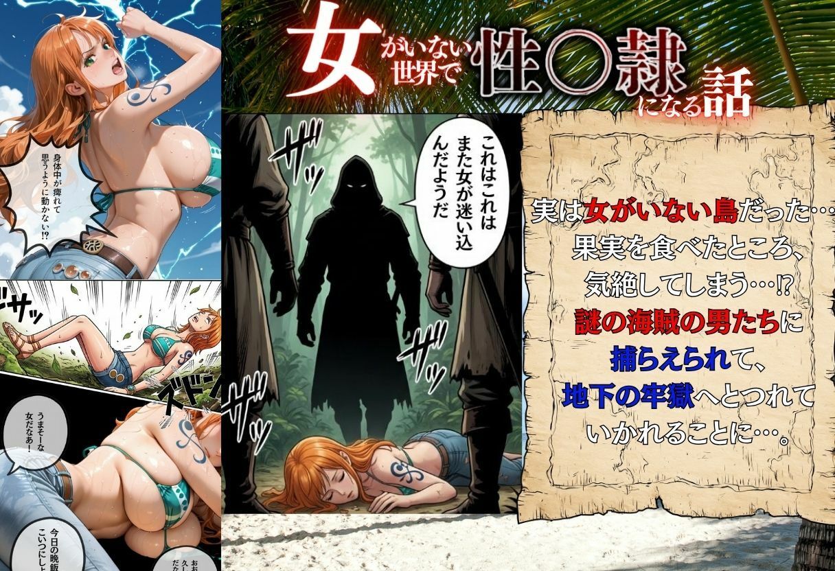 漂流航海士  緊縛オークション - サンプル画像 2