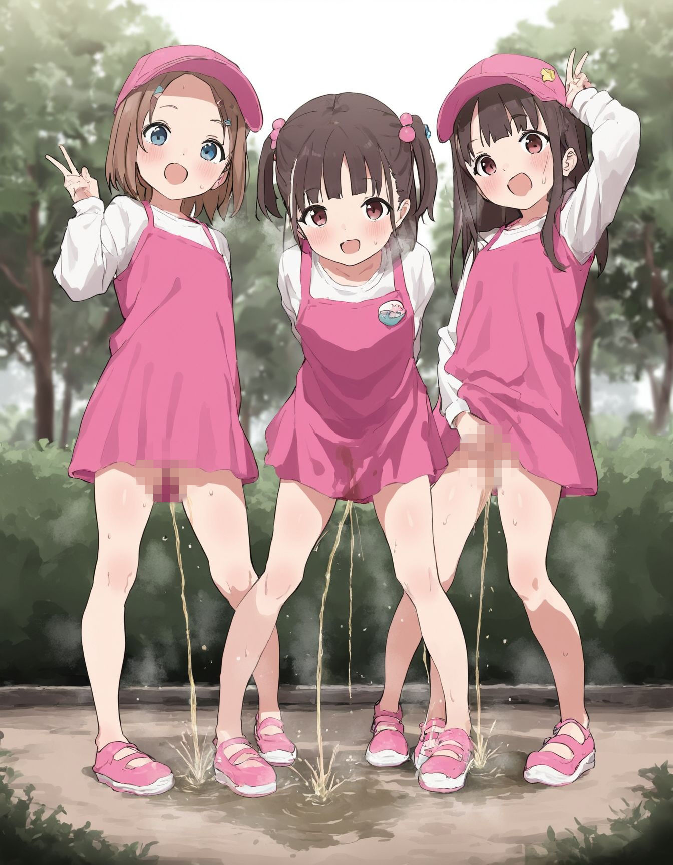 恥ずかしいのに我慢できないお漏らし噴射〜びしょ濡れ失禁500連発〜 - サンプル画像 2