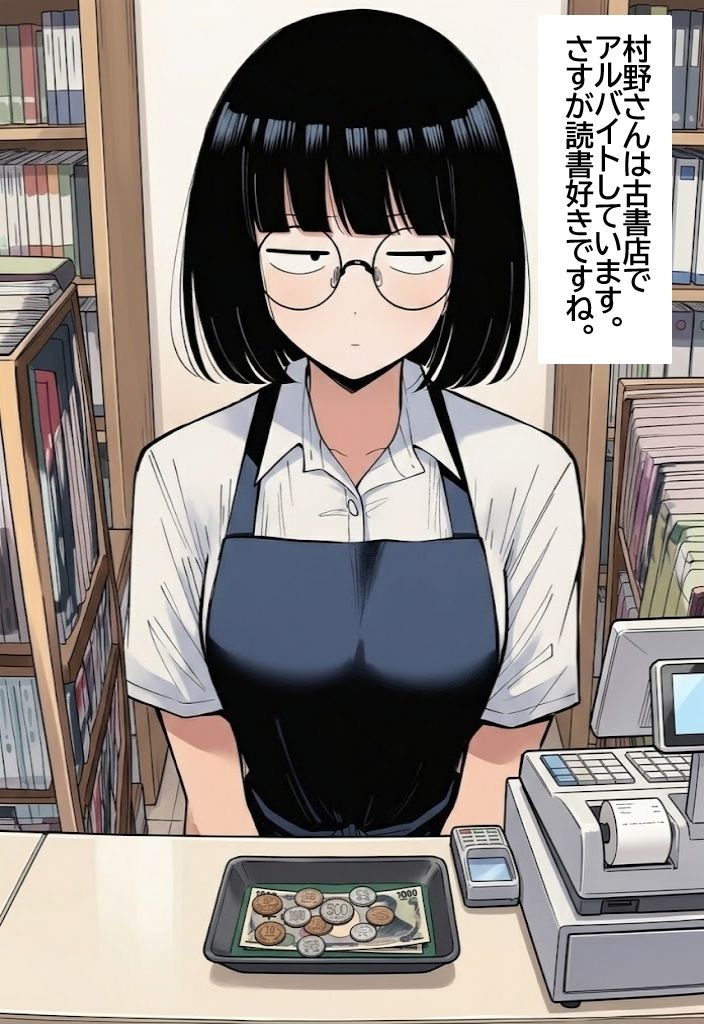 地味で眼鏡な図書委員女子に、無責任中出ししまくって孕ませる。 - サンプル画像 3
