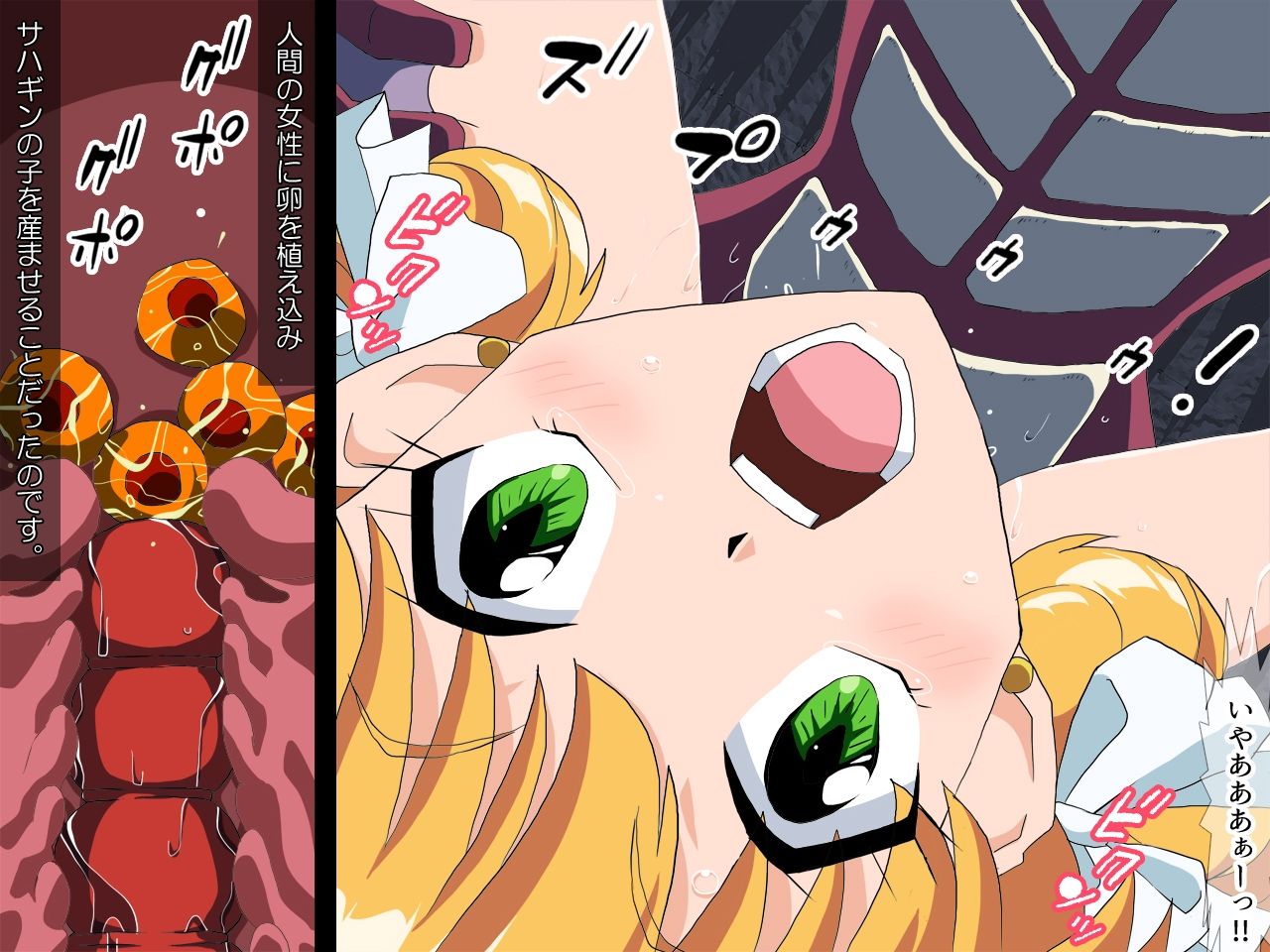 魔法少女孕む  サハギンの子 - サンプル画像 1