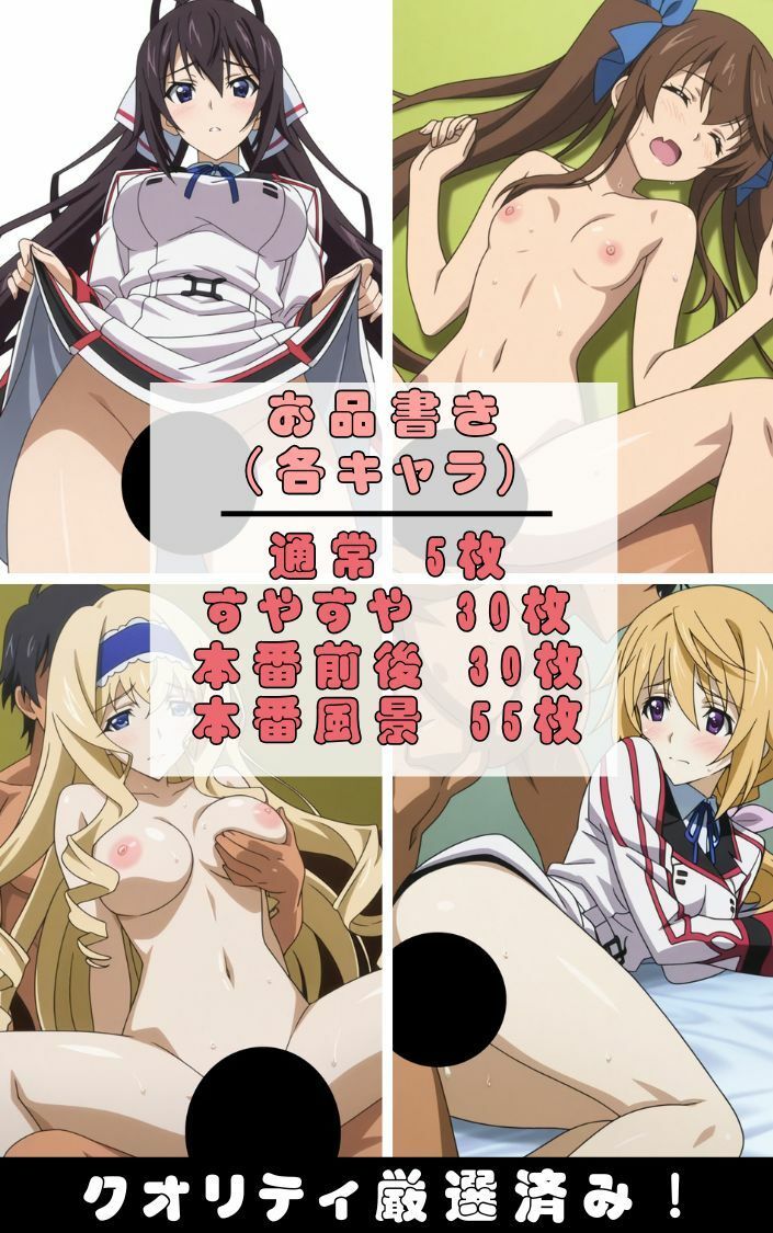 『IS 〈イ●フィニット・ストラトス〉』ヒロイン脱がしてみた ムキムキ色黒モブがヤリたい放題 スマホでも見やすい縦型 シチュエーション＆クオリティ厳選済み480枚！ - サンプル画像 1