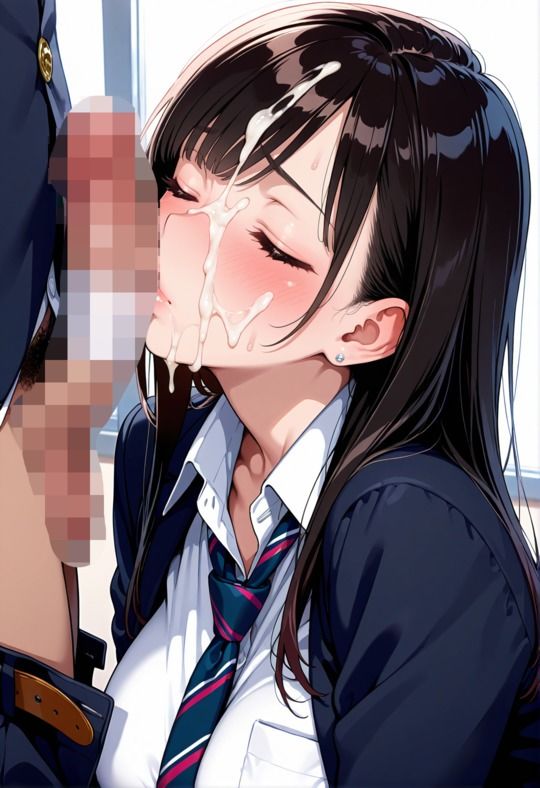 清楚巨乳セーラーJ●汗だくアヘ完堕ち 〜黒髪ロング中出し孕ませ種付け調教〜 - サンプル画像 6