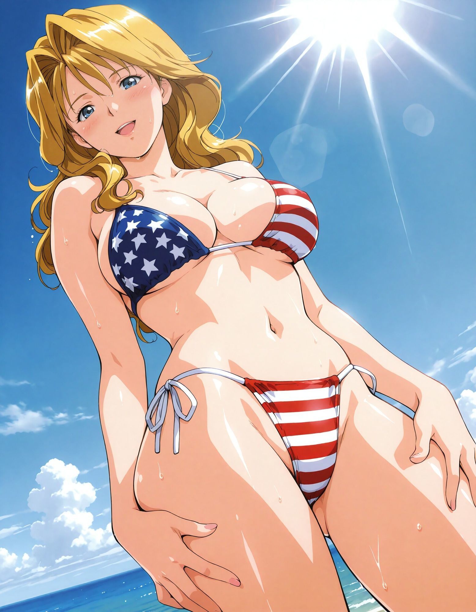 スーパー脱衣麻雀:Re【PVI:クリス・ガ〇ランド編】 - サンプル画像 2