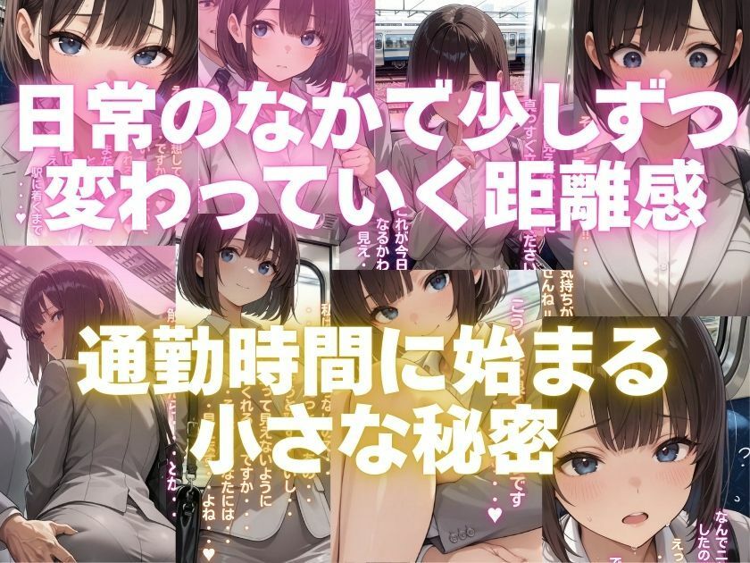 露出妄想はとめられない…クミの妄想3〜電車通勤編〜後編 - サンプル画像 4