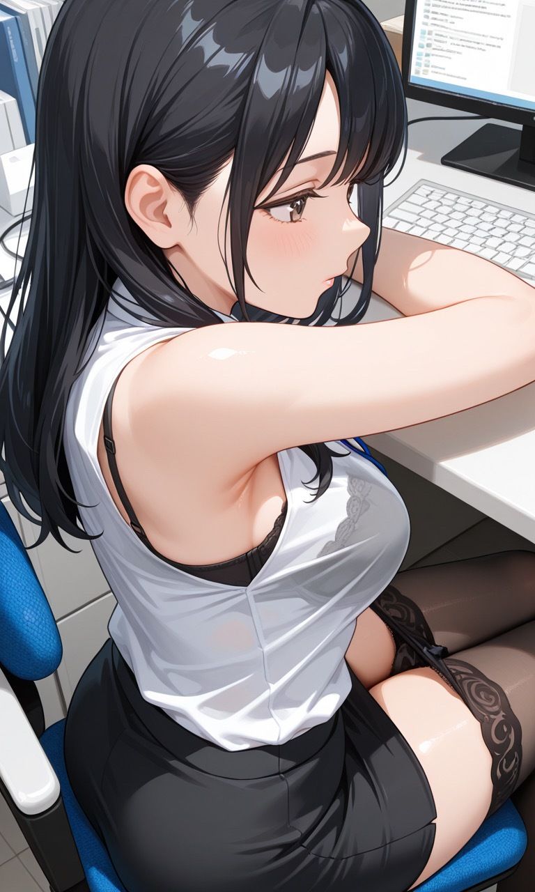 「完璧なOLの意外な一面。解き放たれる本来の姿」 - サンプル画像 7