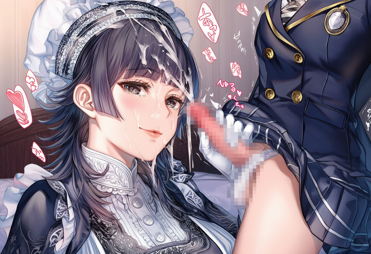 射精サポートメイド〜手袋コキ〜 - サンプル画像 4