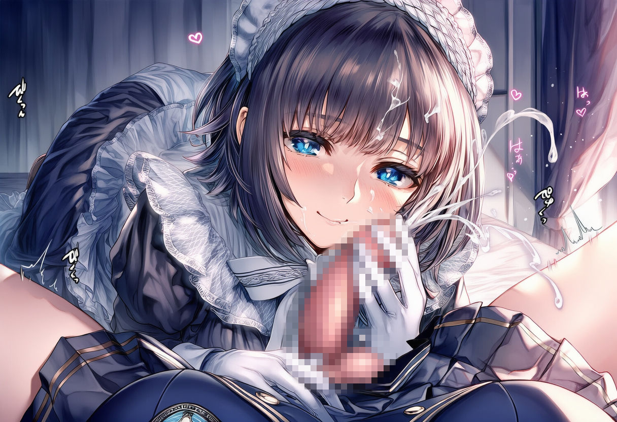 射精サポートメイド〜手袋コキ〜 - サンプル画像 5