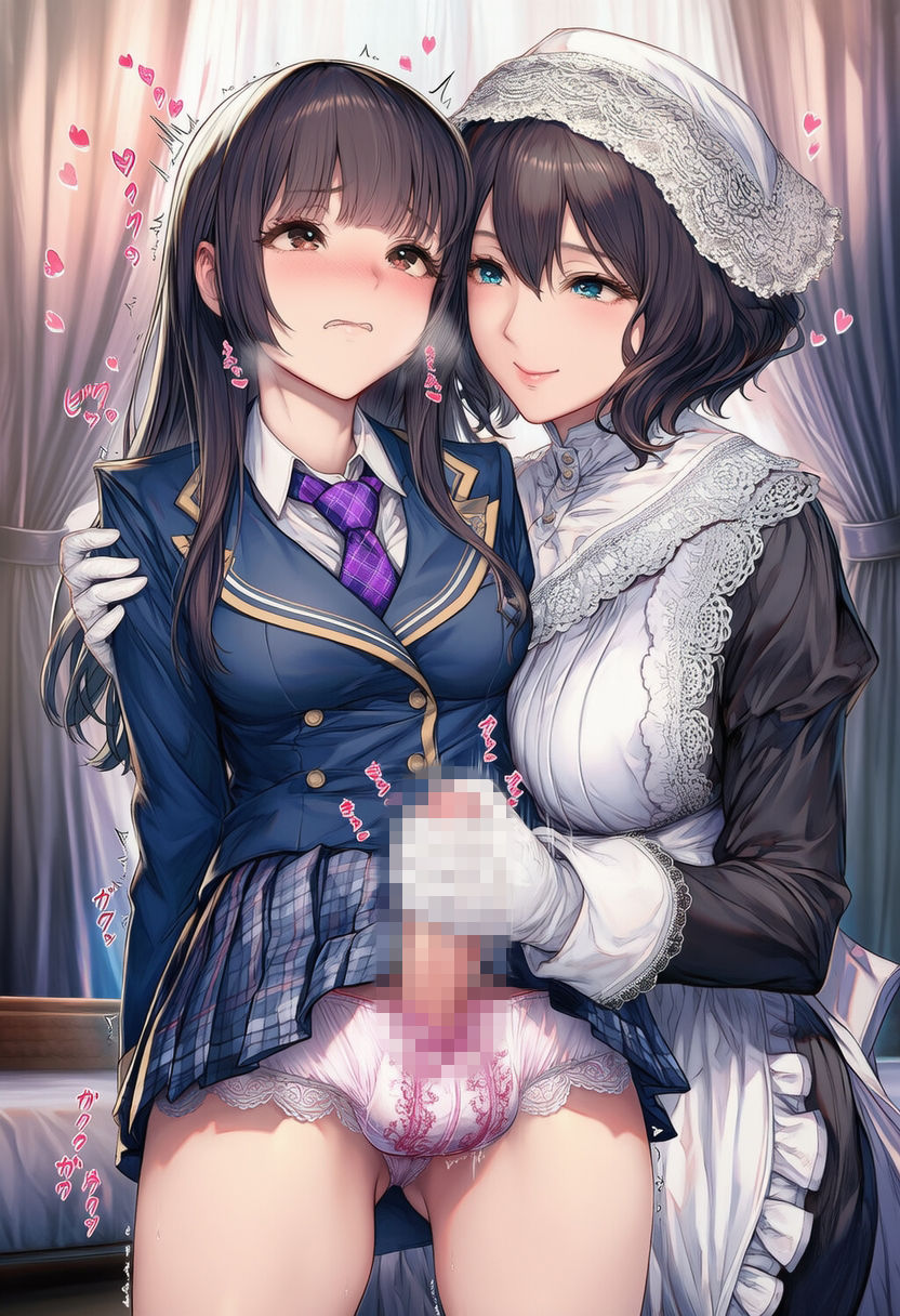 射精サポートメイド〜手袋コキ〜 - サンプル画像 8