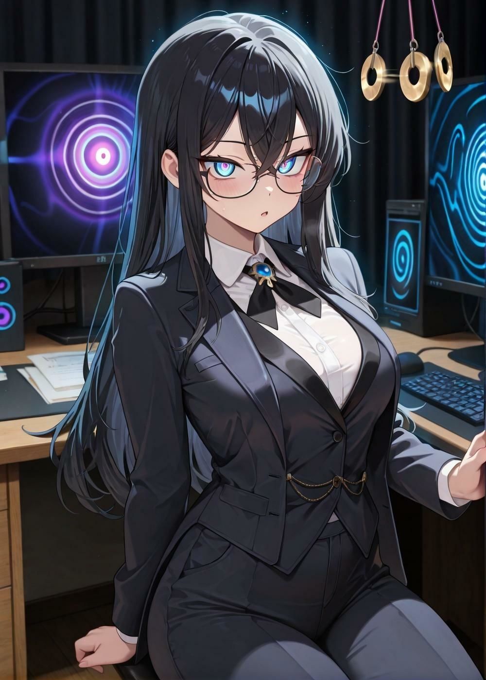 クビにされた男がプライドの高い女部長を催●術で何夜も凌●しまくる話 - サンプル画像 5