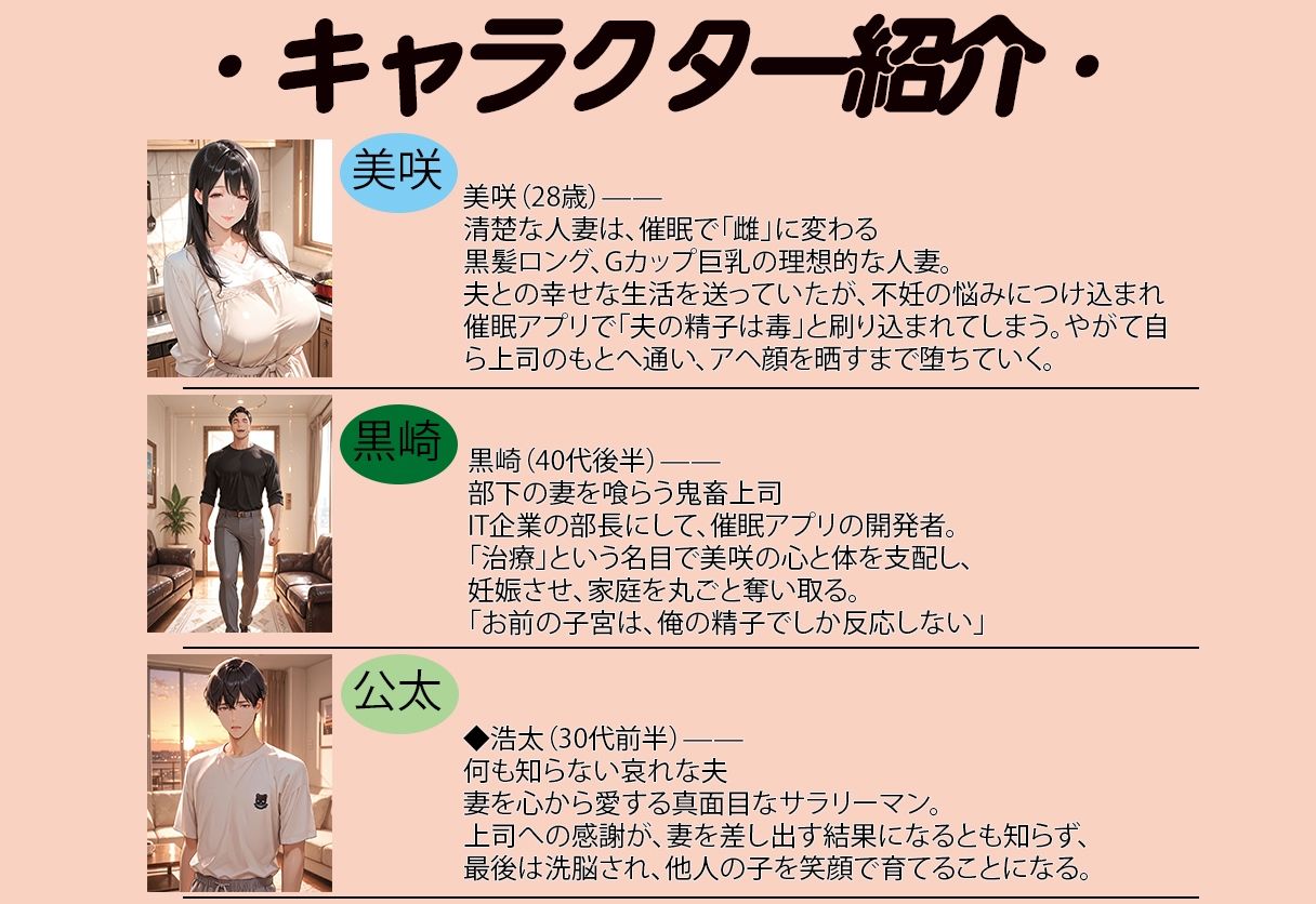 不妊治療と騙されて上司に中出しされ続けた妻 - サンプル画像 1