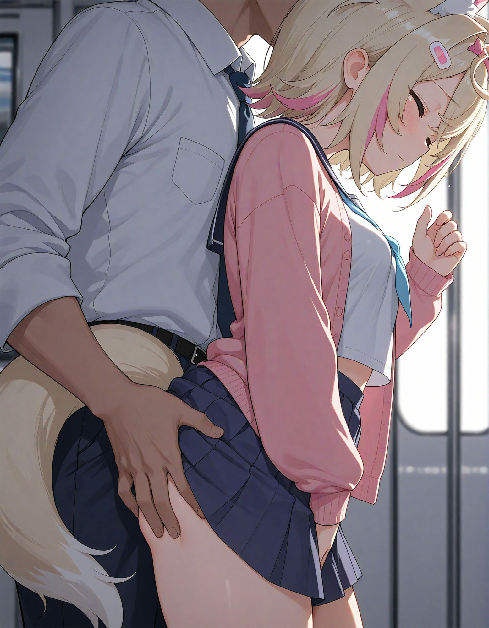 痴●電車 犯●れた少女 モ●コ・アビスガ●ド編 - サンプル画像 6